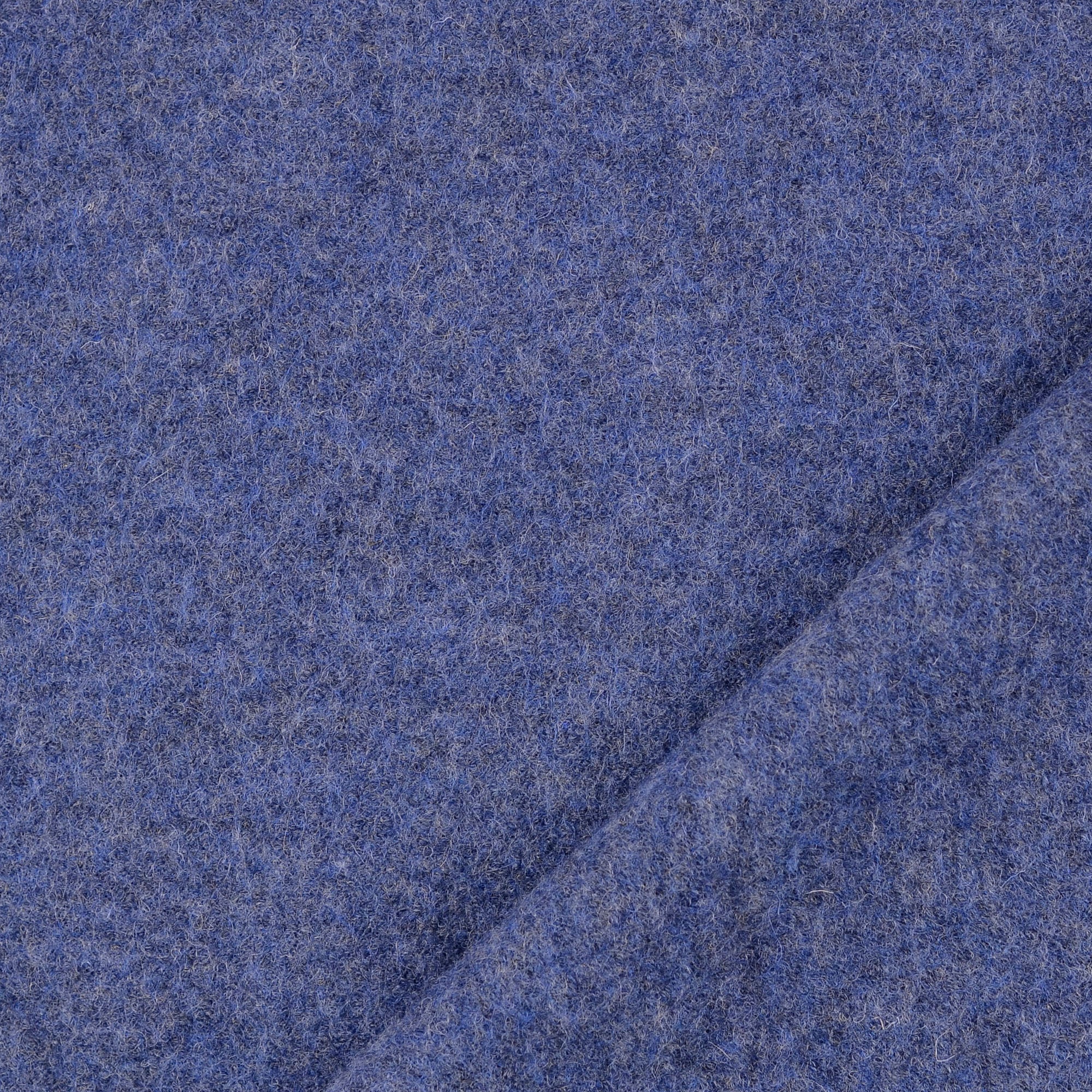 Boiled Wool - Walkloden - Melange - Blue - 7028 - Image 2
