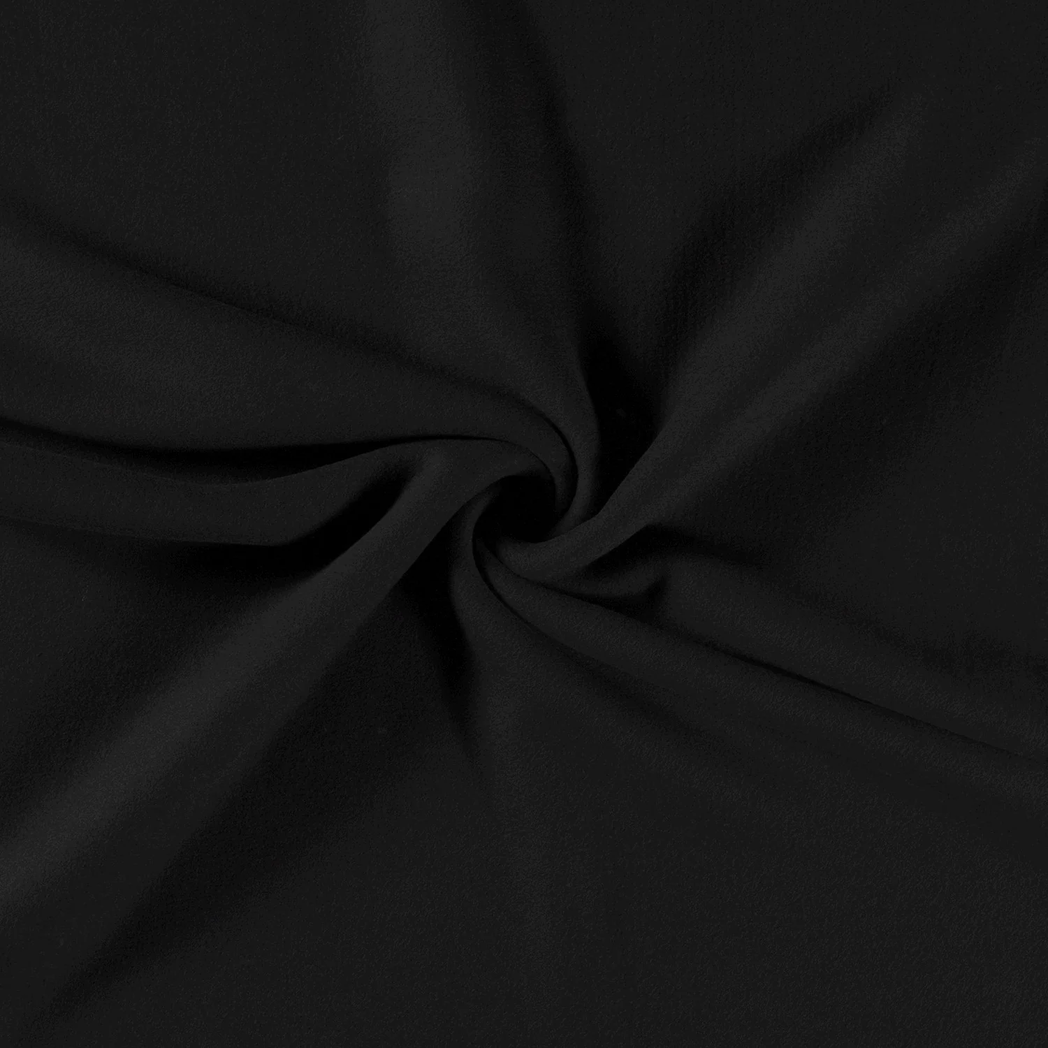 Cotton fleece Black - Image 3