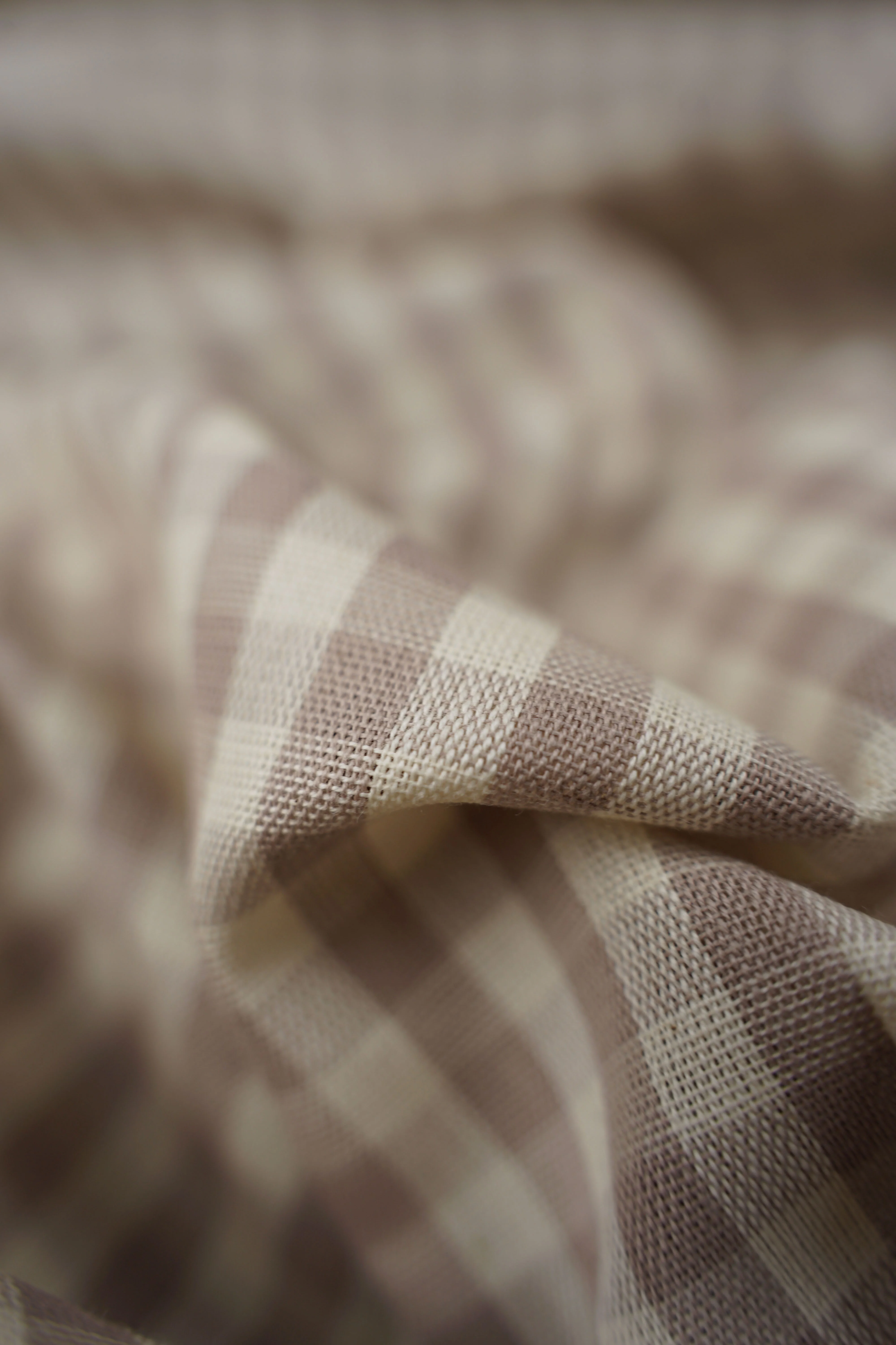 Cotton - Rustic - small square - Beige - Image 3
