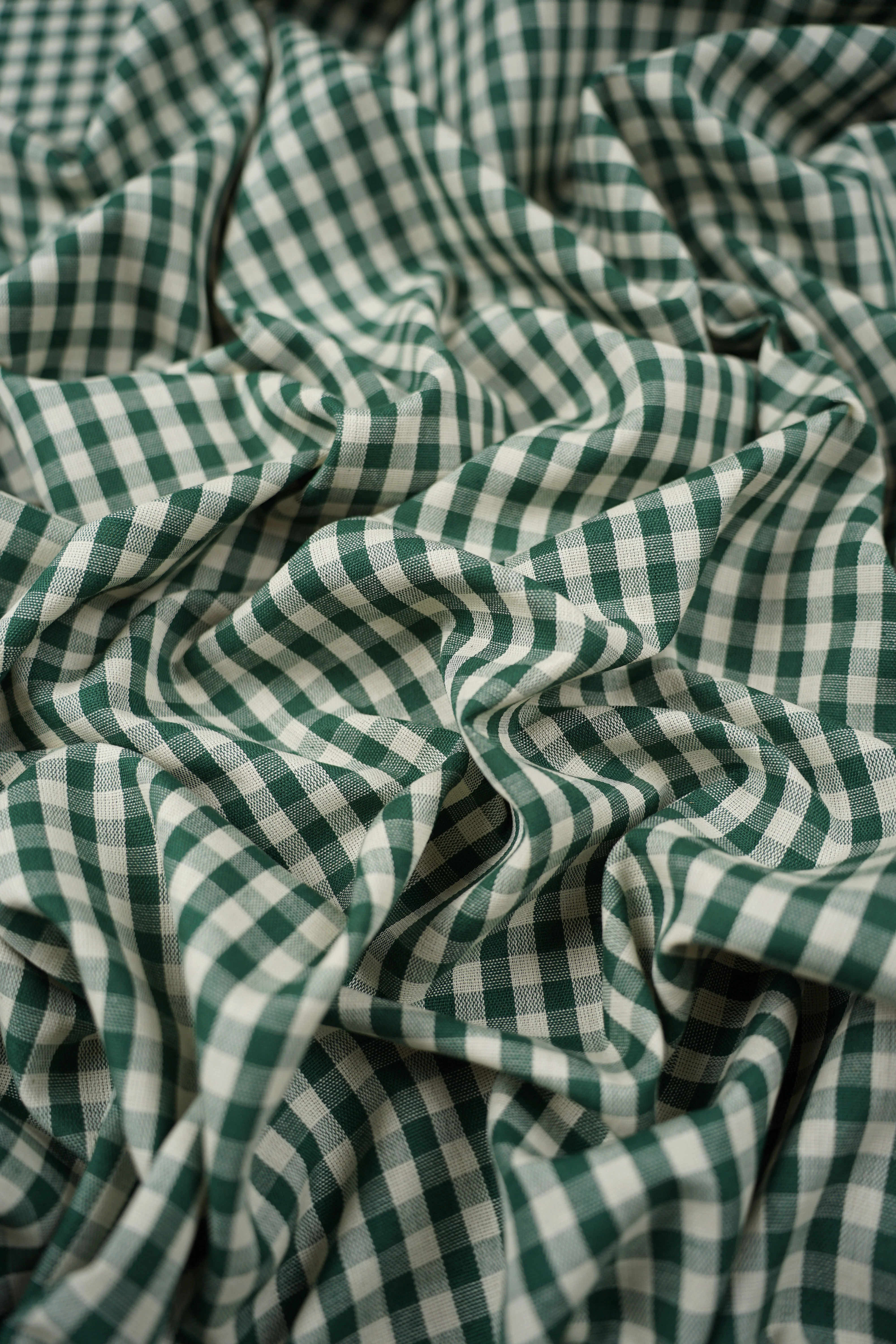 Cotton - Rustic - small square - Verde - Green - Image 2
