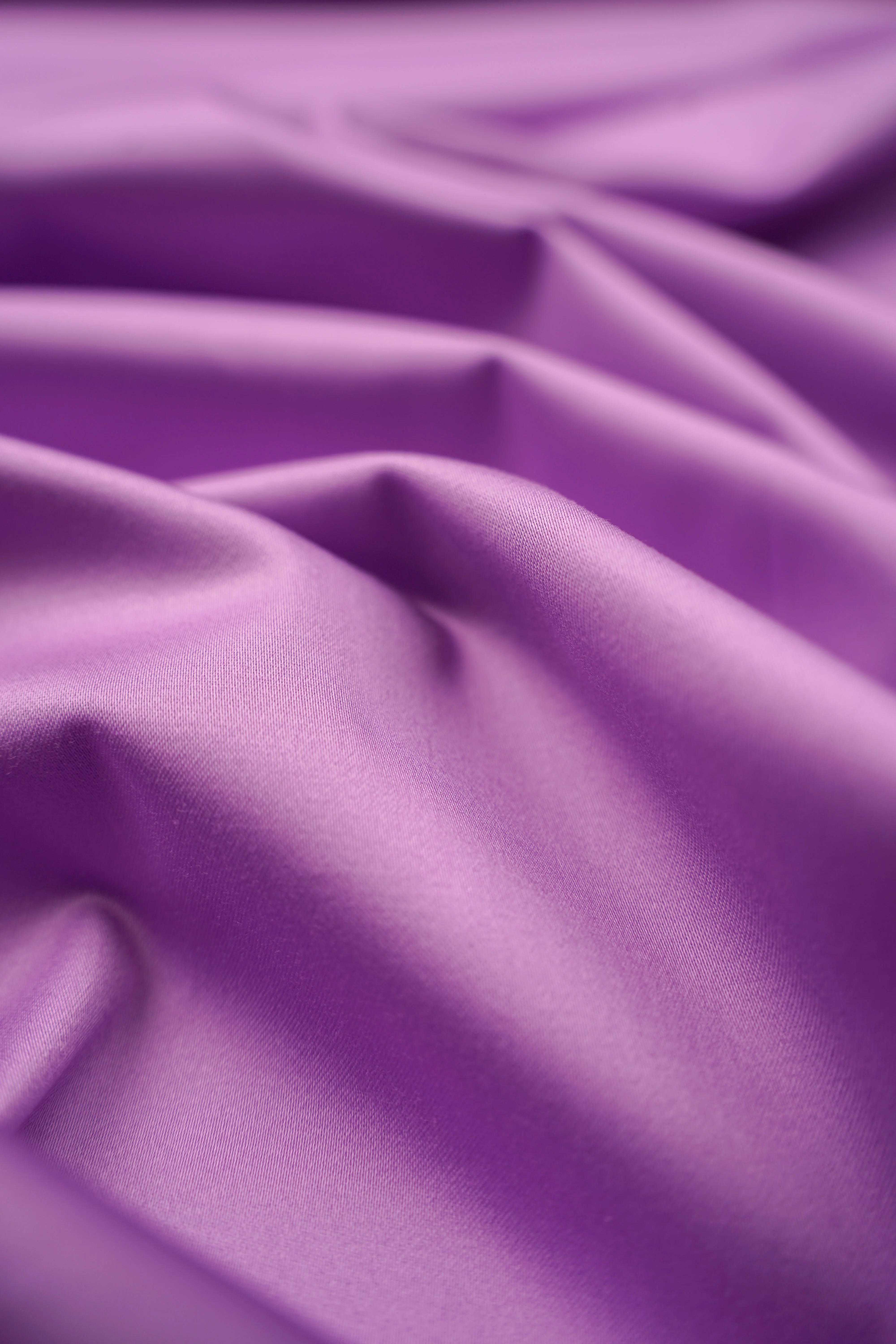 Cotton satin - Firm - Stretch - Lavender - Image 3