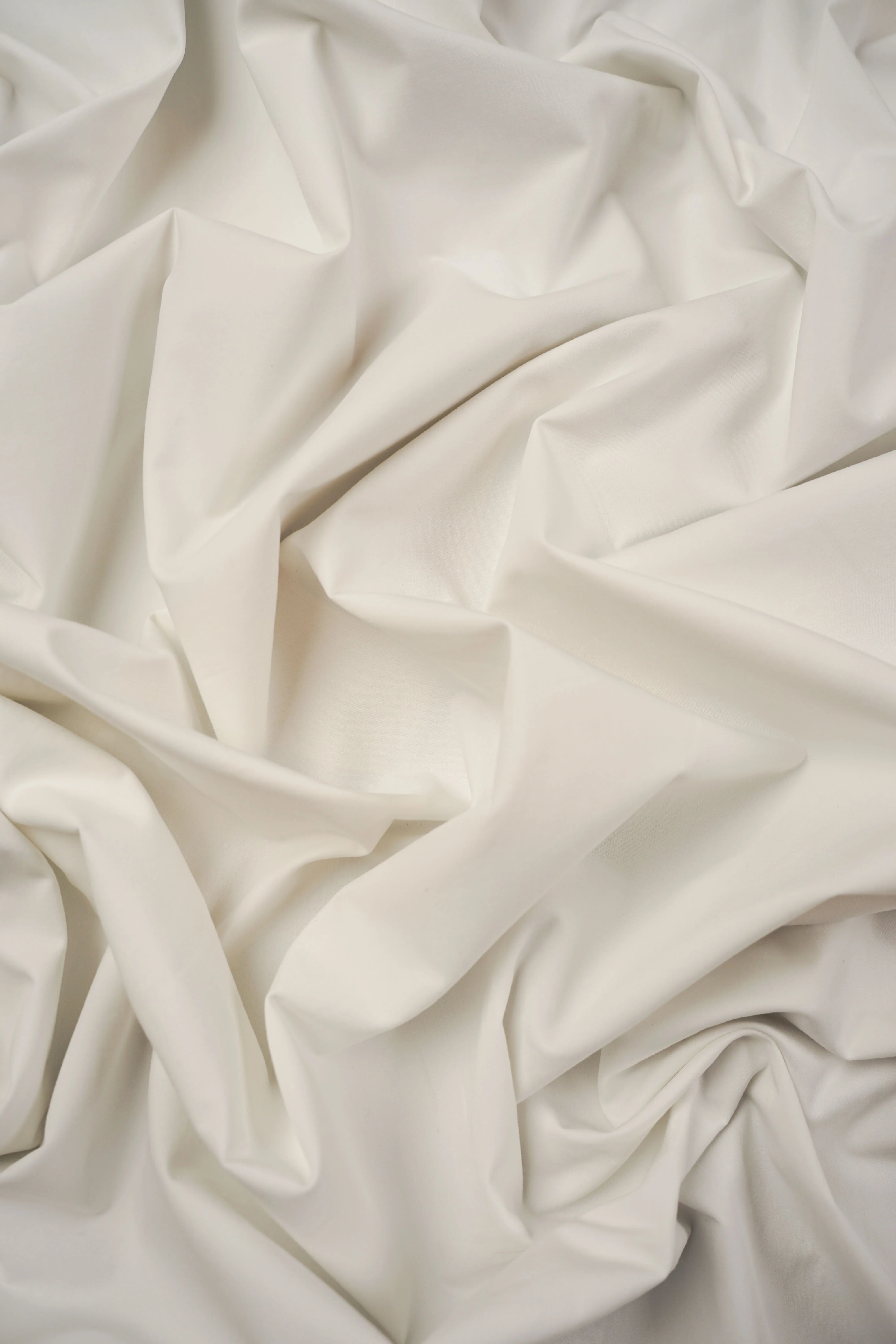 Cotton - Stonewashed - Poplin - Off-white - 5004