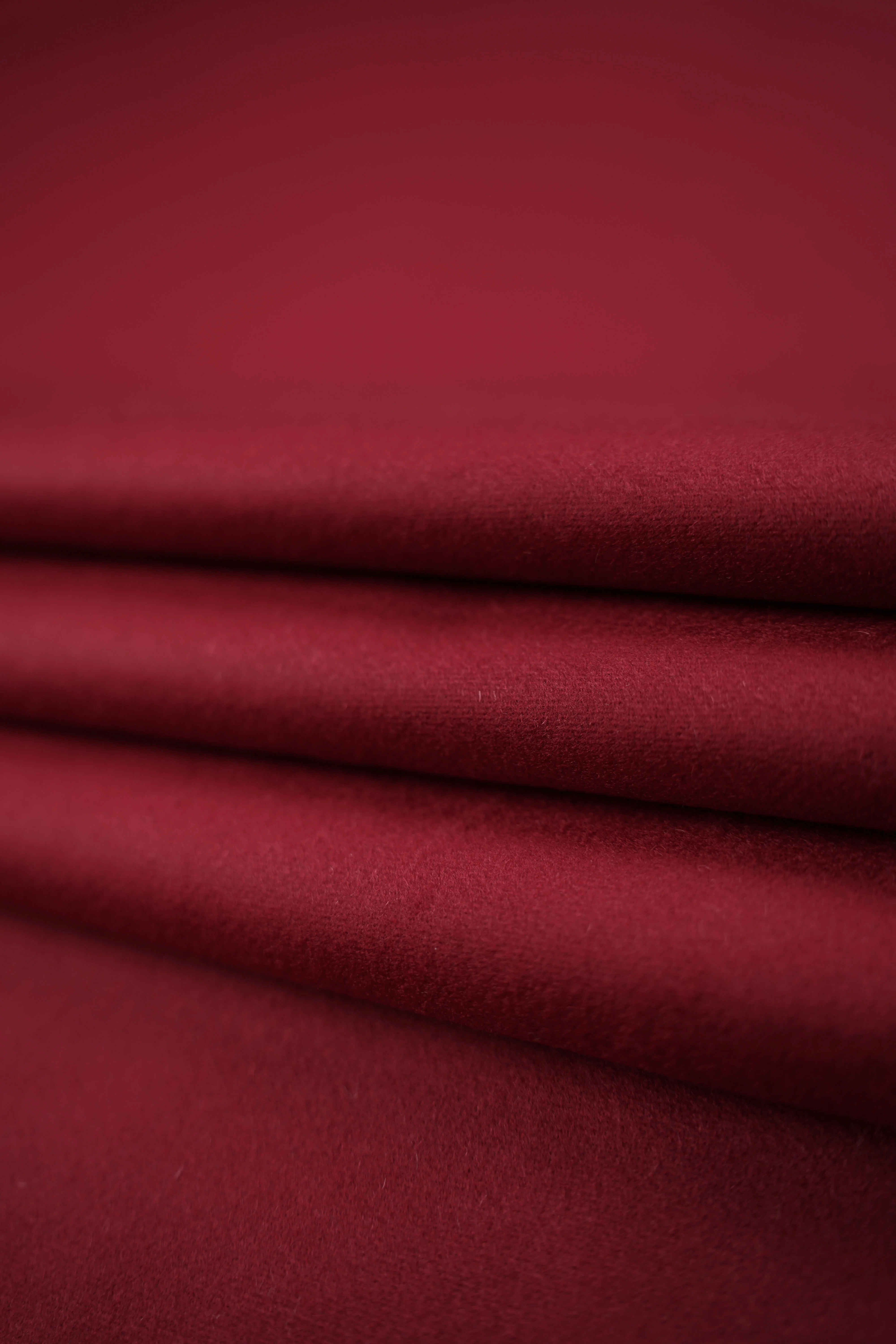 Deadstock - Coat - Wool, Synthetic backing - Red/Black - DY138 - Image 3