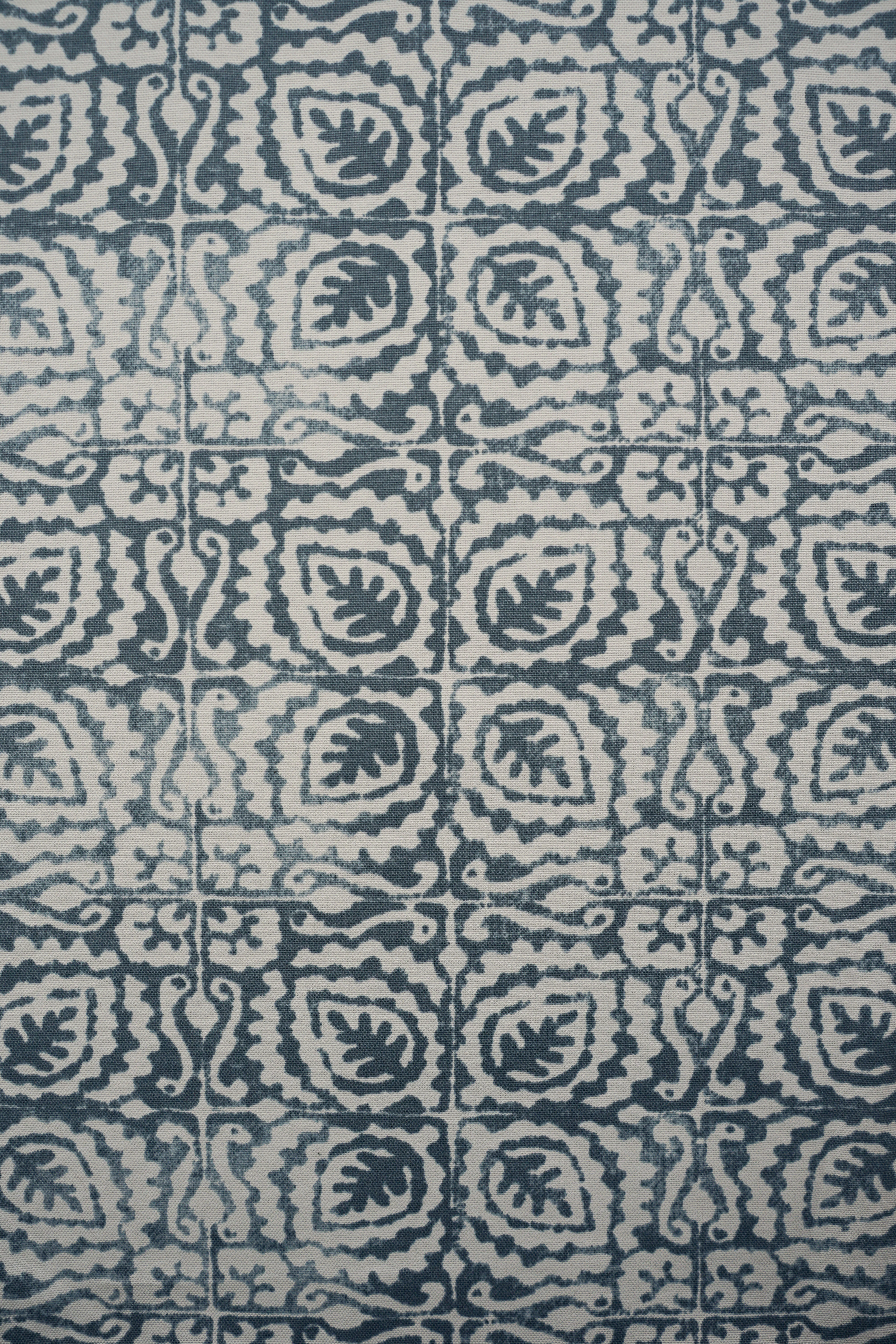 Deadstock - Cotton - Canvas - Batik - Blue - DI47 - Image 3