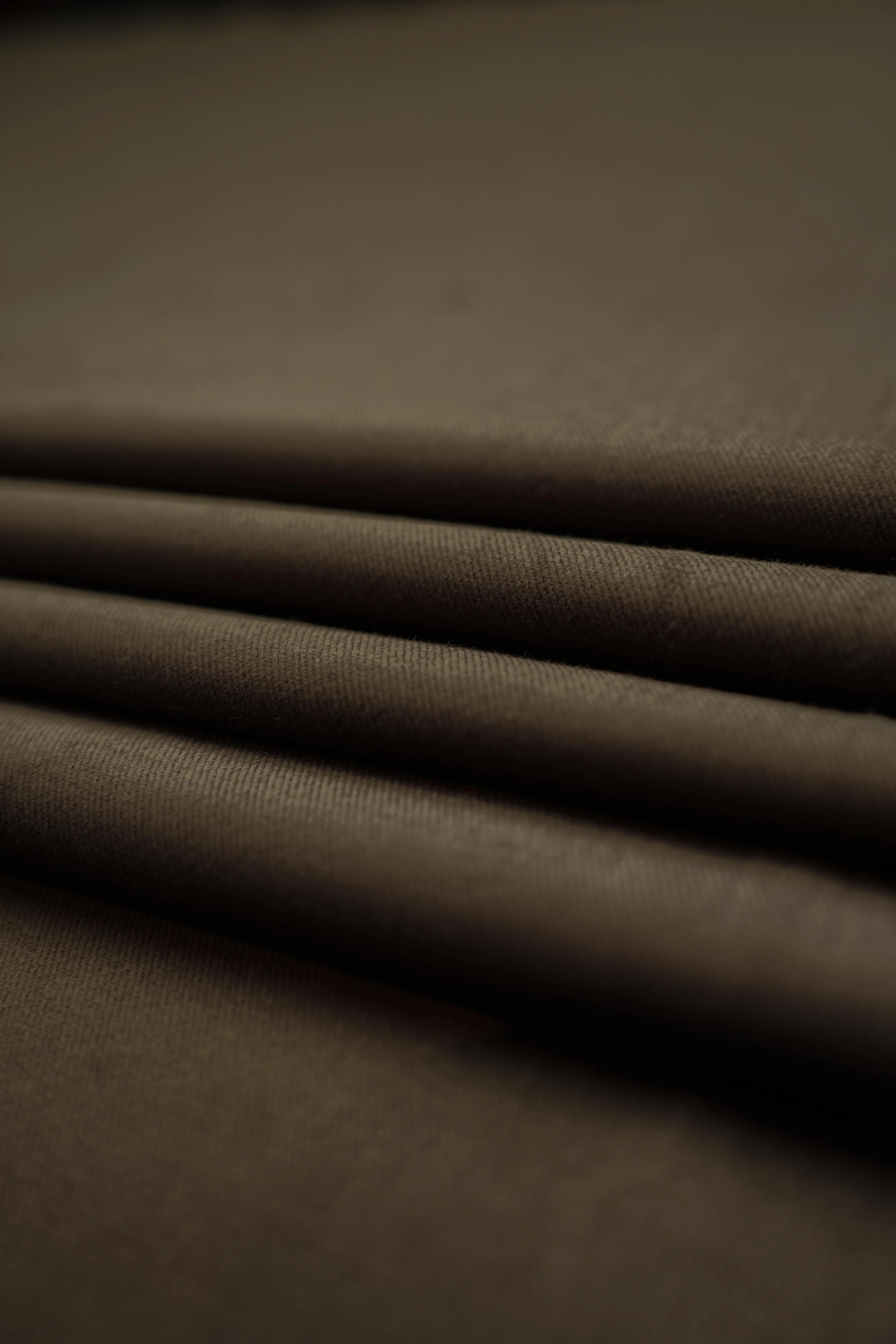 Deadstock - Cotton - Twill - Brushed - Mole - DI51