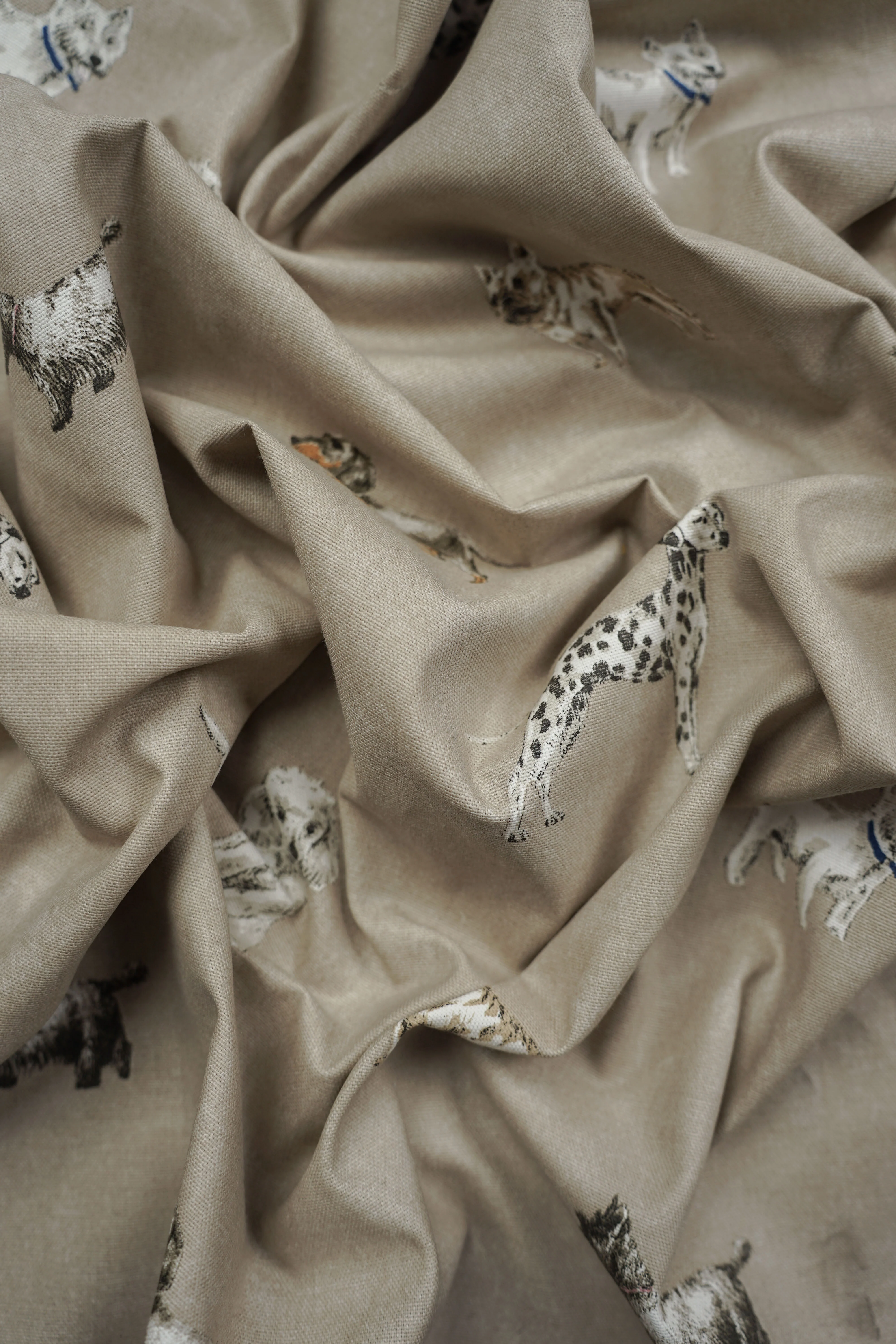 Deadstock - Interior - Cotton - Canvas - Dogs - DI44 - Image 3