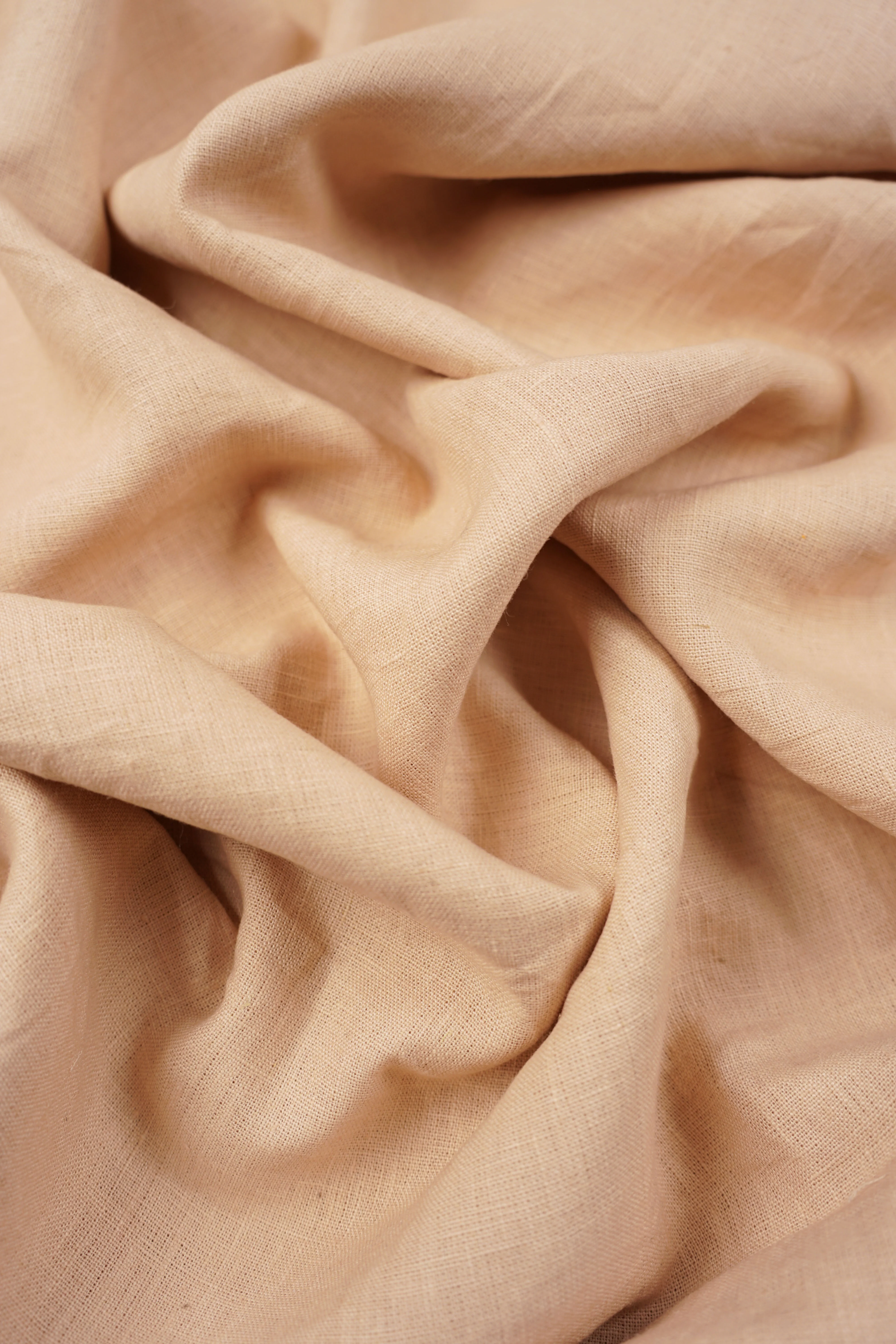 Deadstock - Linen - Double width - 285 cm - Dusty peach - DI33