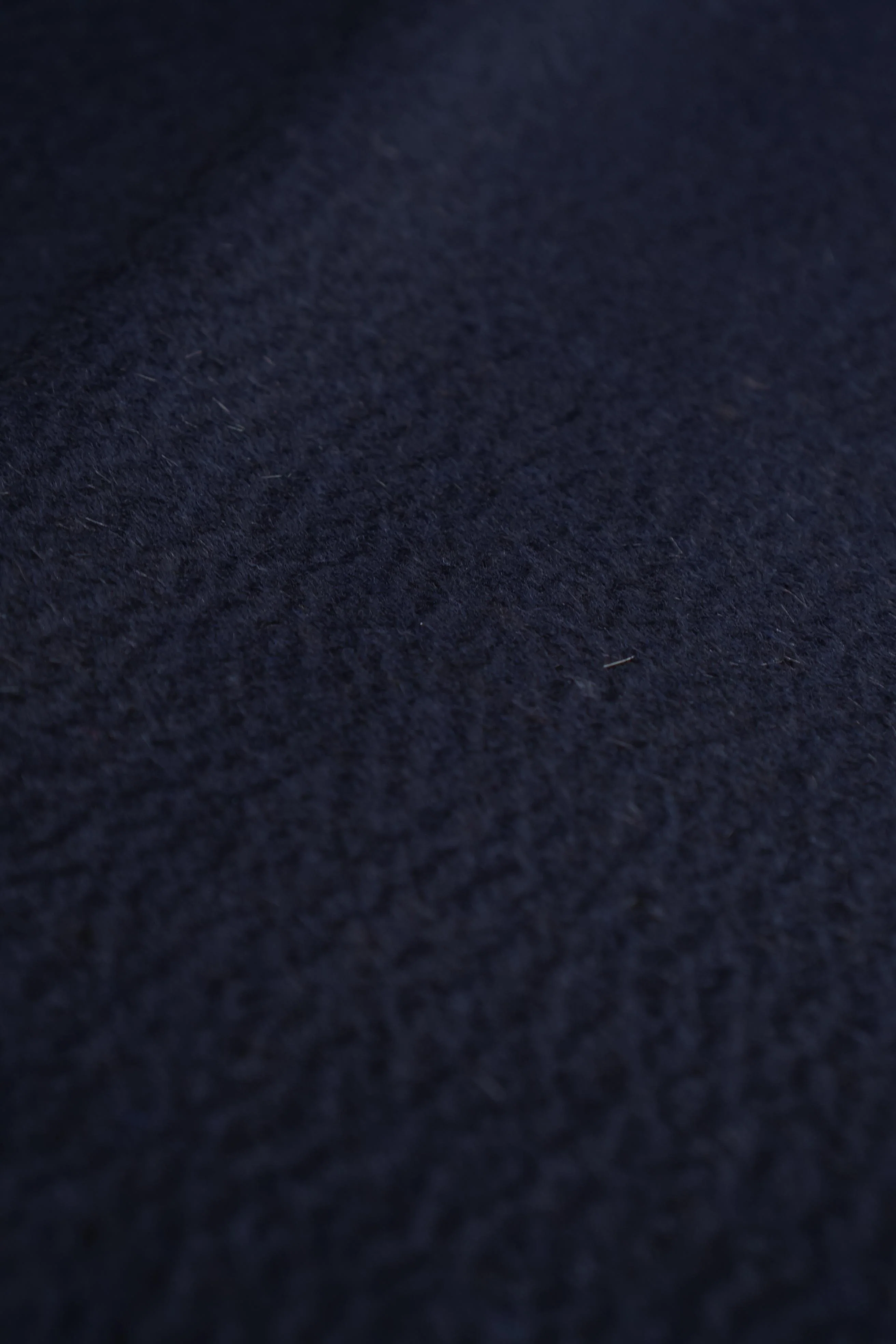 Deadstock - Luxurious - Cashmere - Longhair - Luster - Navy Blue - C20 - Image 4