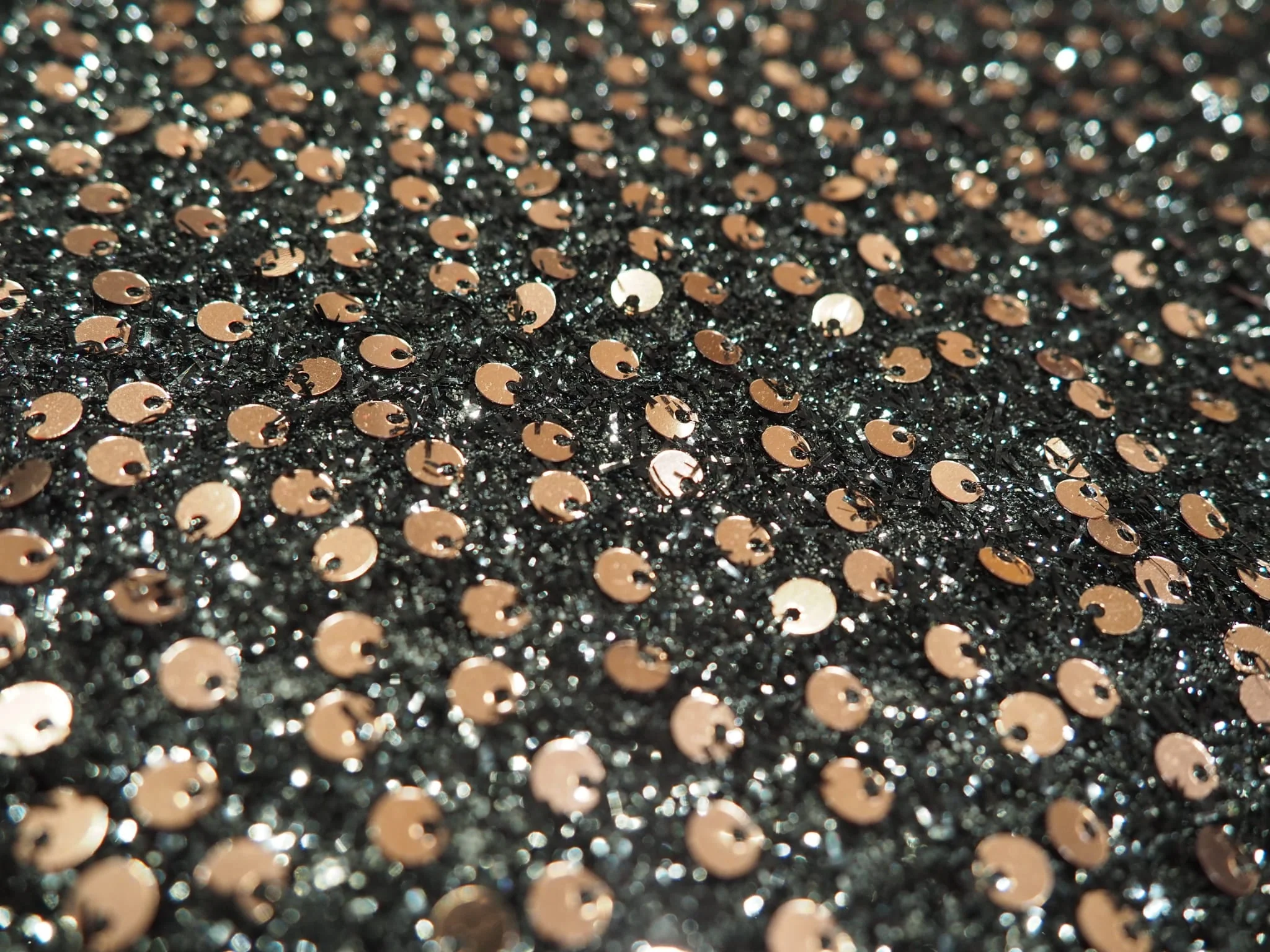 Deadstock - Sequins - Bronze - Image 5