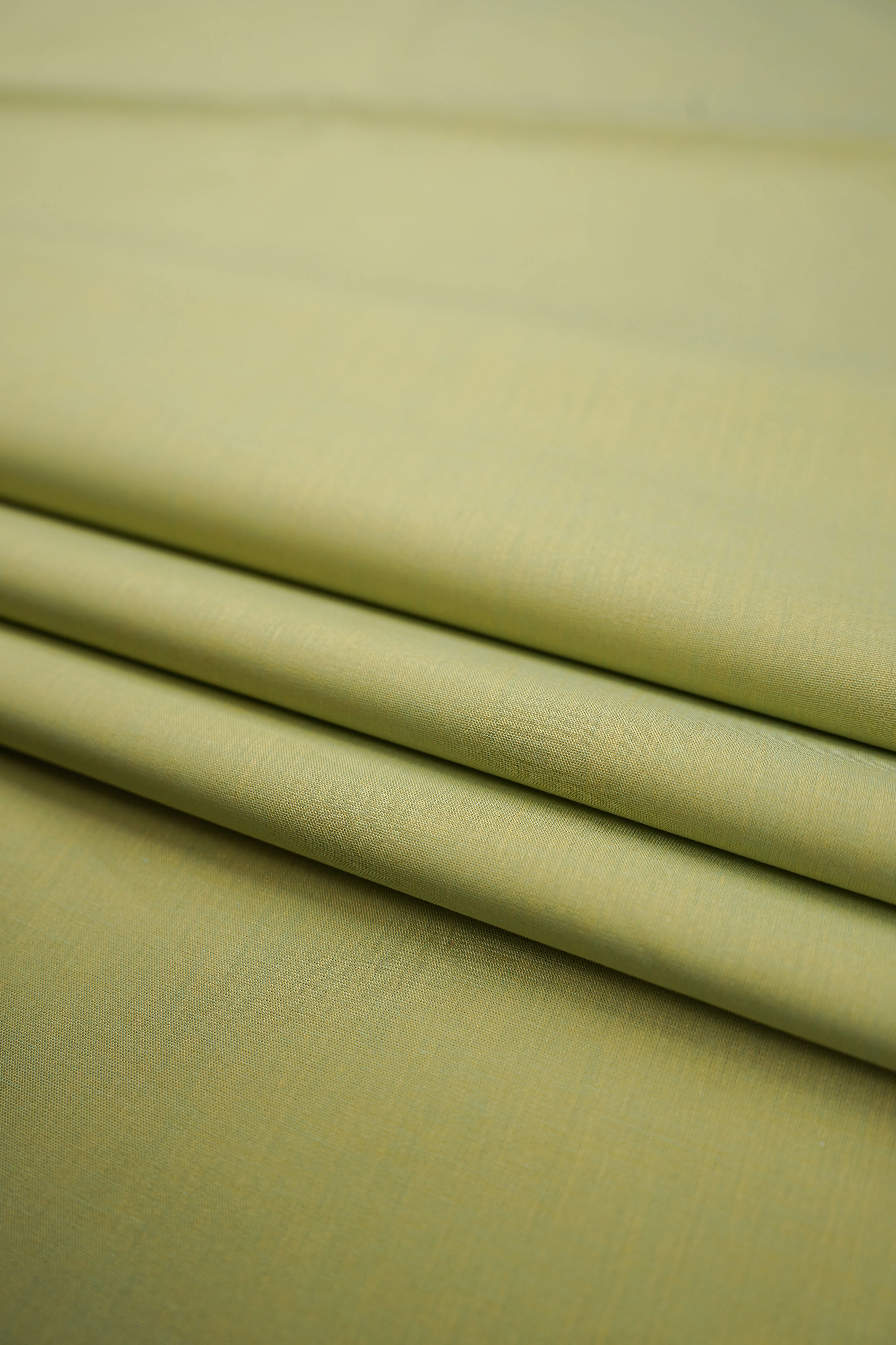 Deadstock - Shirt Fabric - Cotton - Green, Blue - DS166