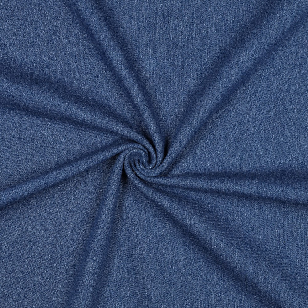 Denim - Cotton - Soft - 330g/m2 - Blue - 003