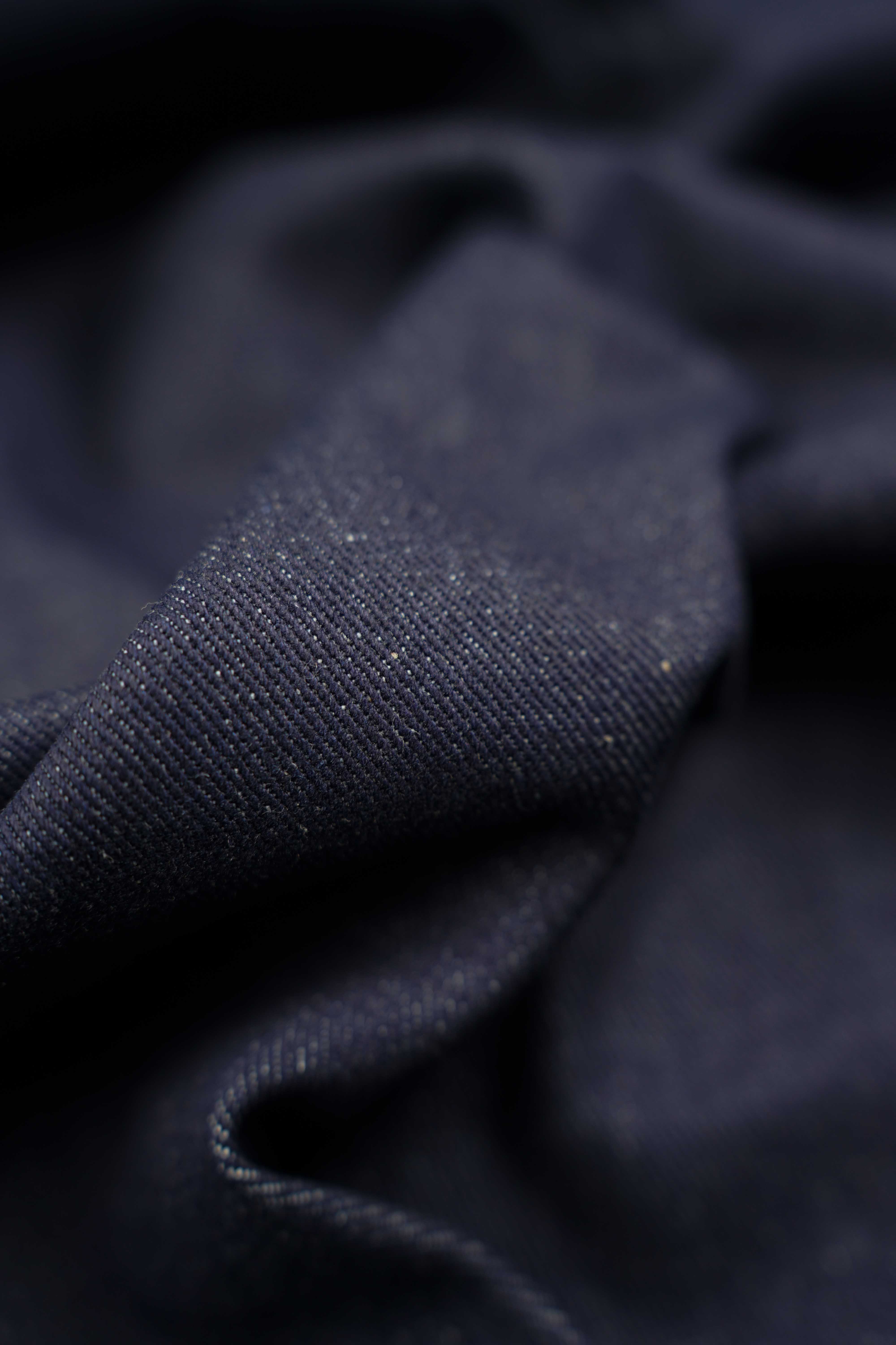 Denim, Jeans - Rough - Cotton - Indigo - ES018 - Image 3