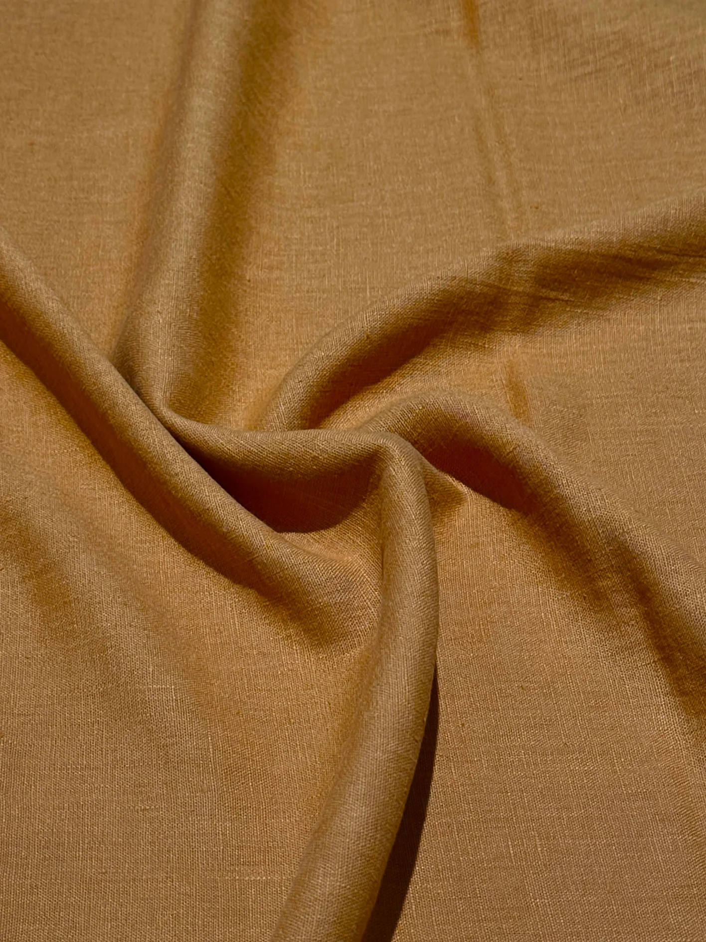 French Stonewashed Linen Verona Curtain Fabric Furniture Fabric 22,000 MD - 30 Gold