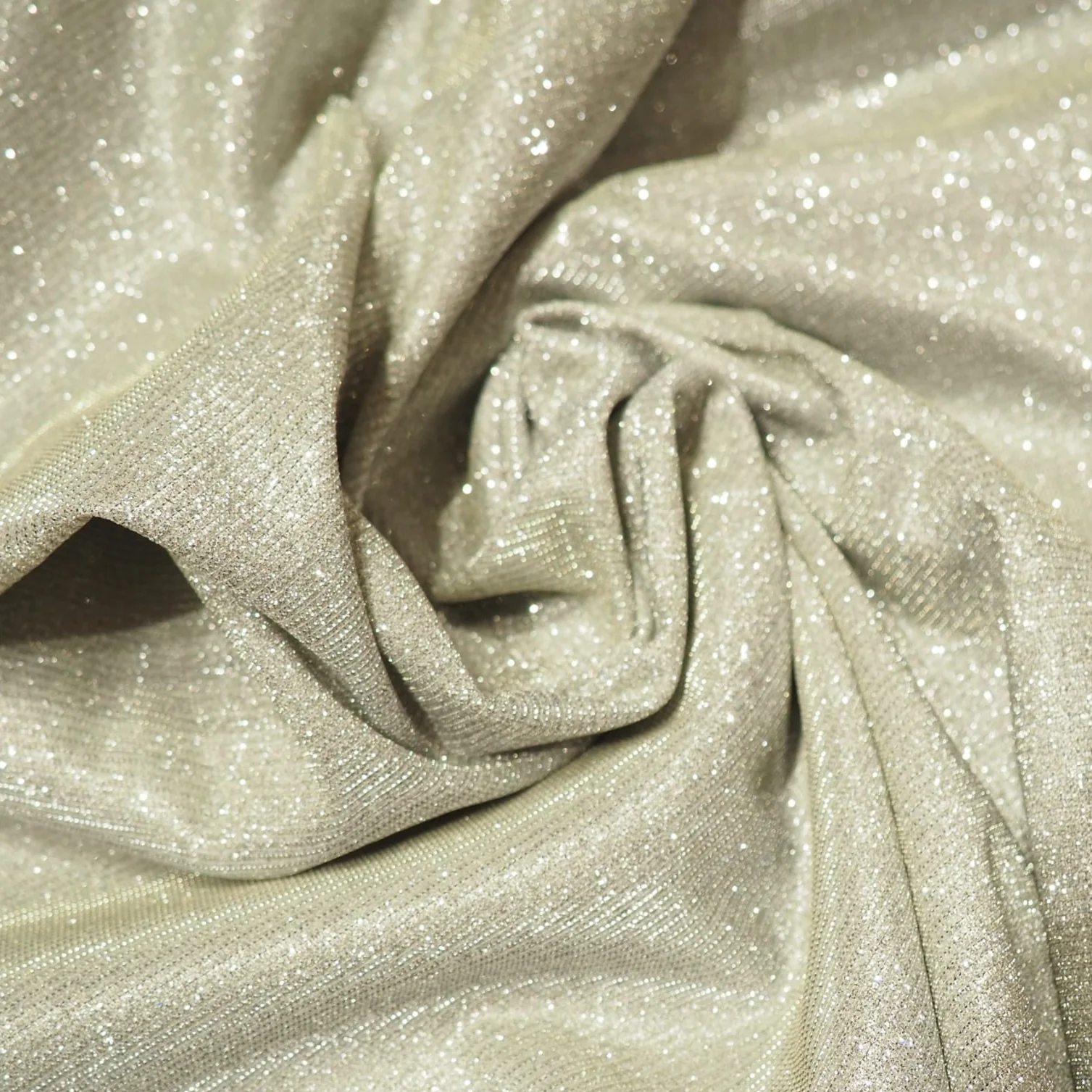 Glitter Lurex Silver 070