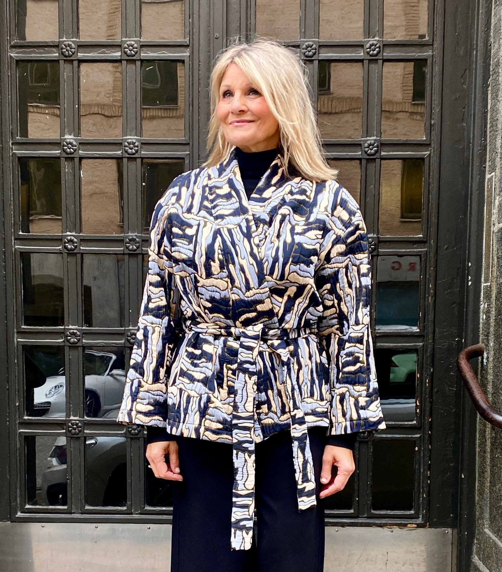 Hallin Sewing pattern Knit jacket Astrid