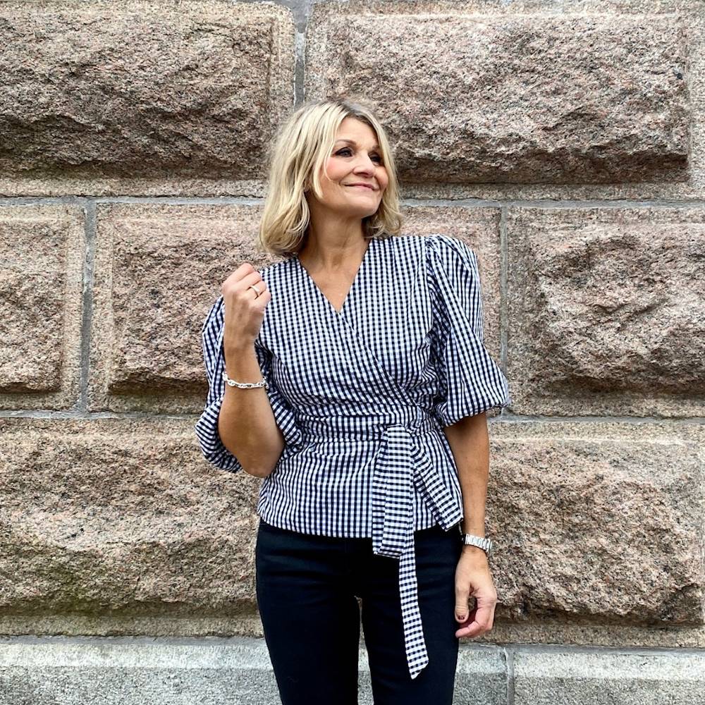Hallin Sewing Pattern Wrap Dress, Blouse & Skirt Nanna - Image 5