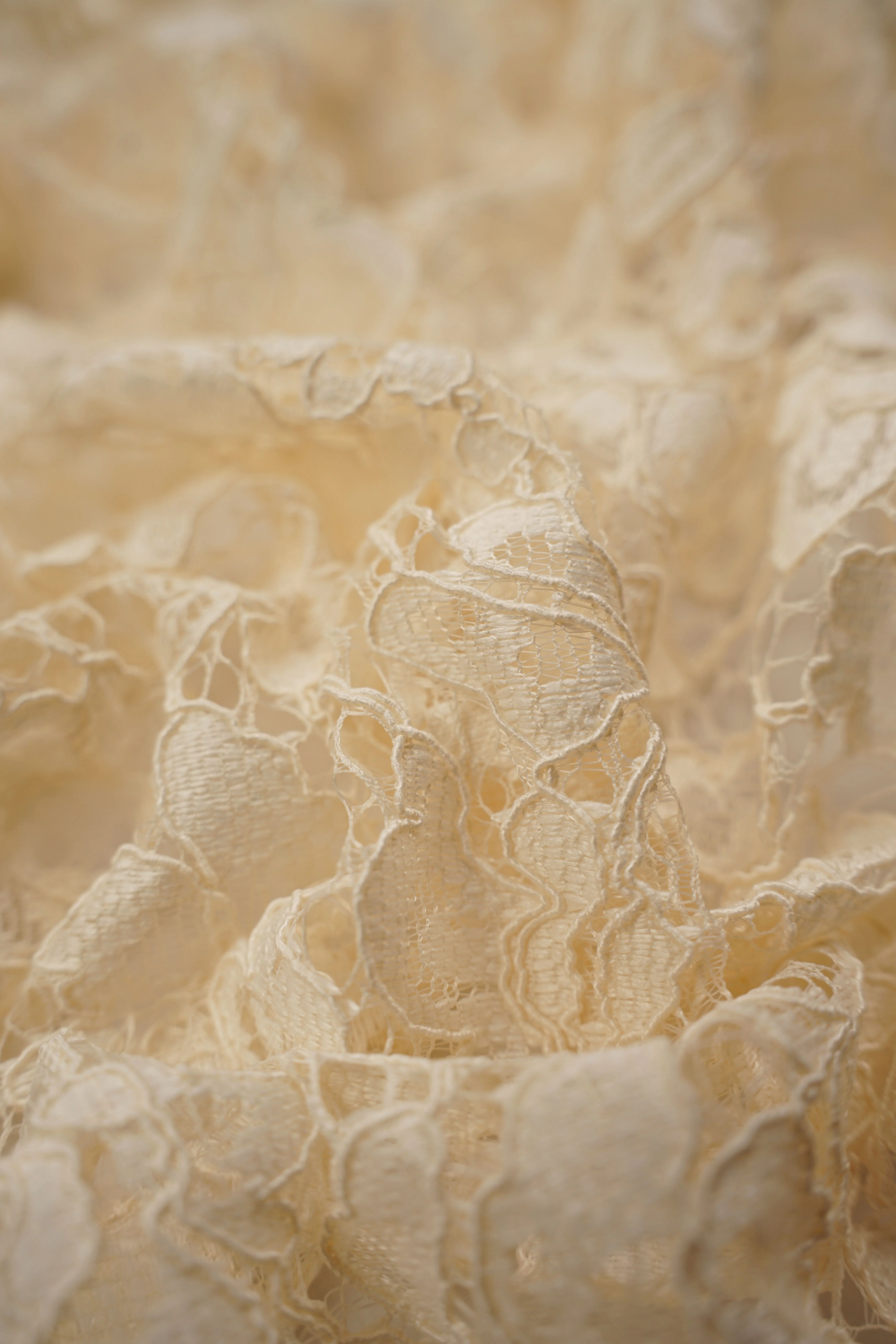 Lace - Heavy - Flowers - Ecru - 014 - Image 3