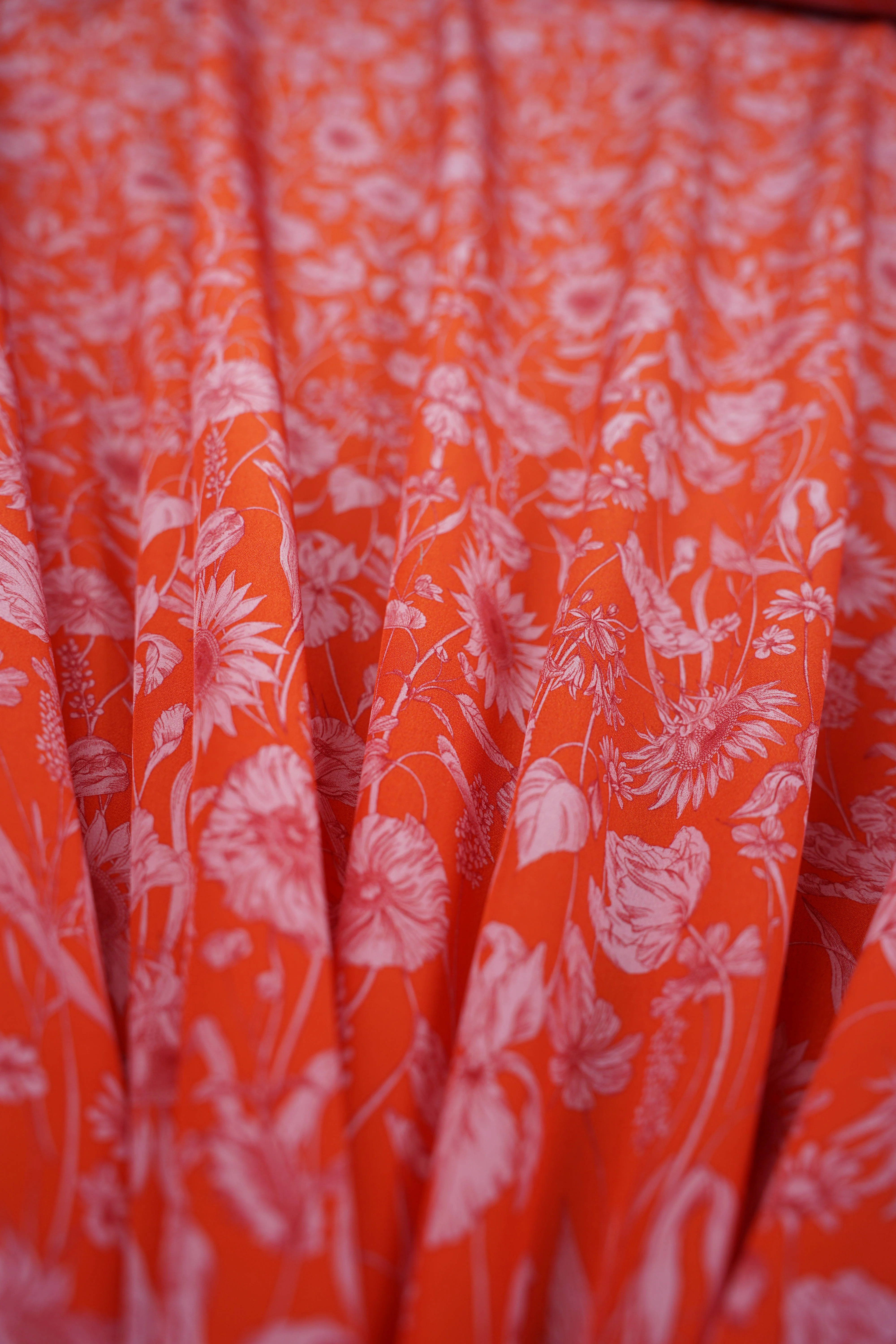 Liberty - Silk - Kensington CrĂȘpe de chine - Mono muse A - Image 3