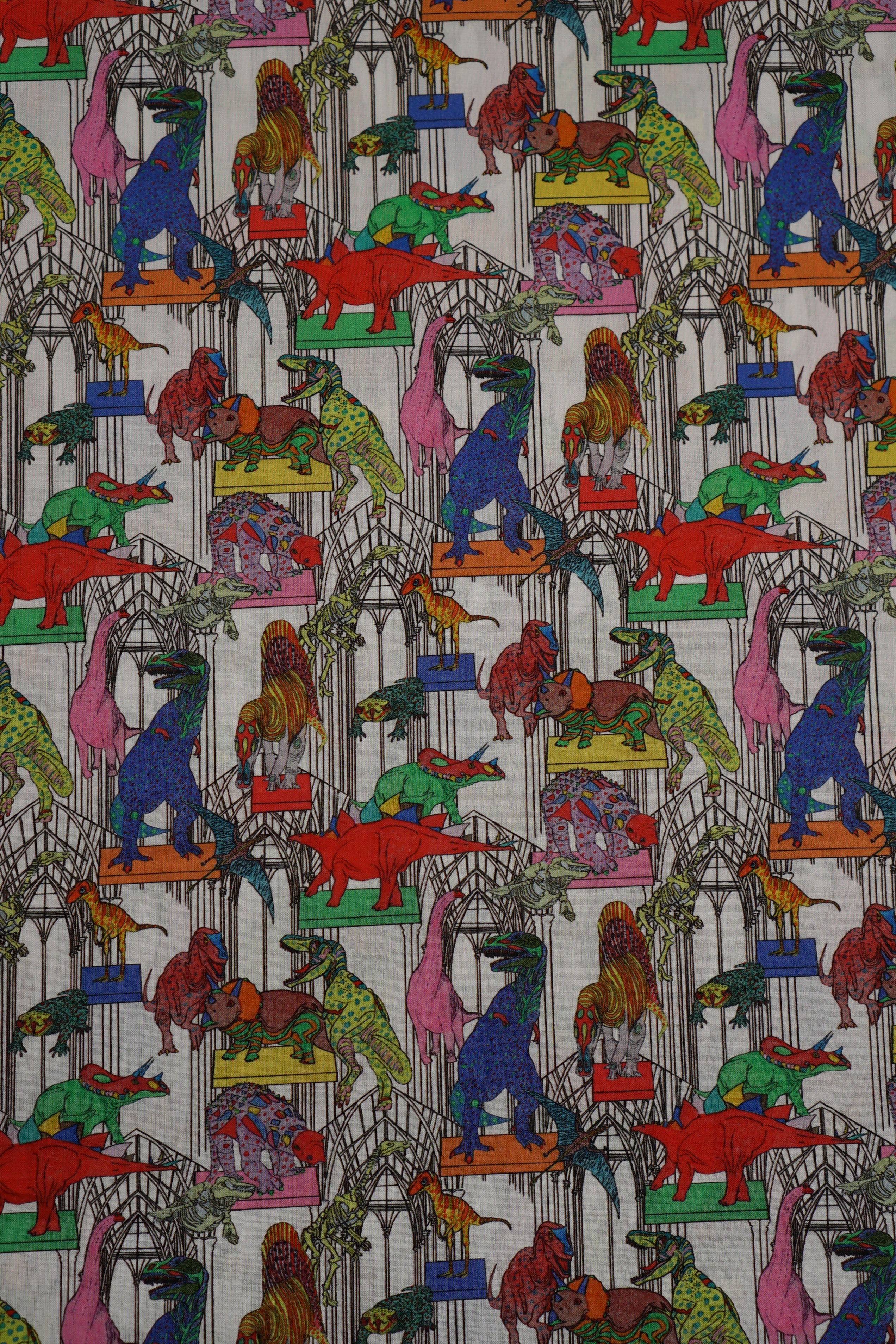 Liberty - Tana Organic - Cotton - Claws Roars N Dinosaur C - Image 2