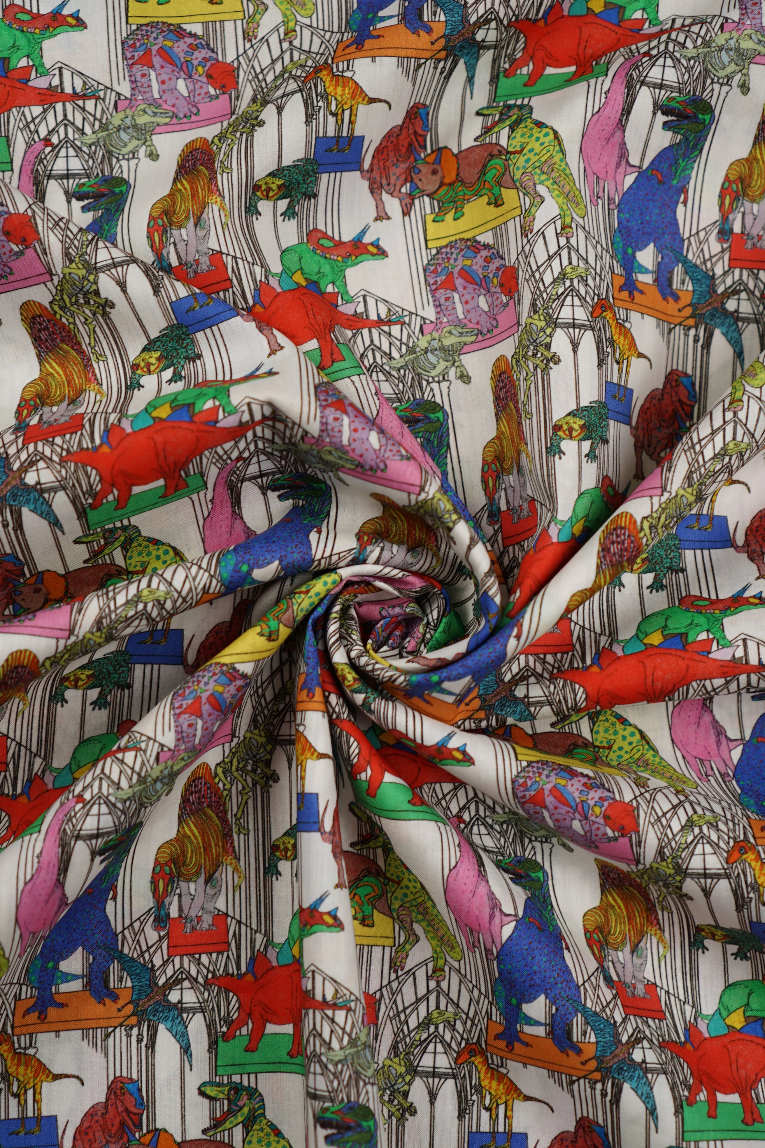 Liberty - Tana Organic - Cotton - Claws Roars N Dinosaur C - Image 3