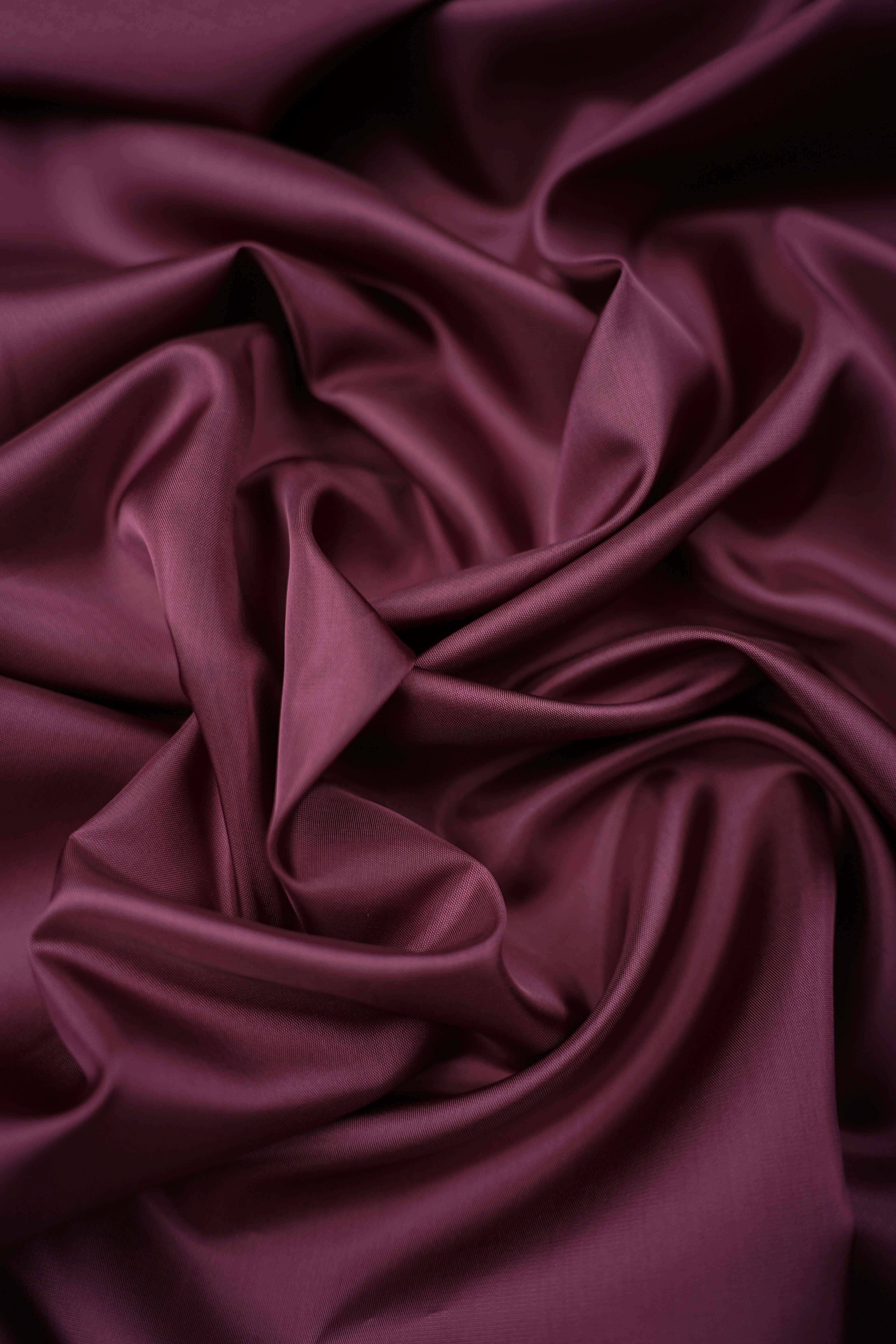 Lining - Viscose - Dark Plum - Color 1295