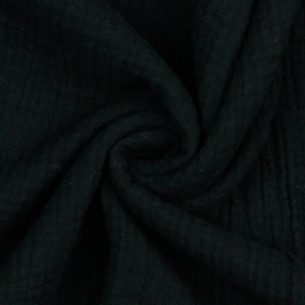 Muslin - Cotton - Double gauze - Black - 59.001 - Image 2