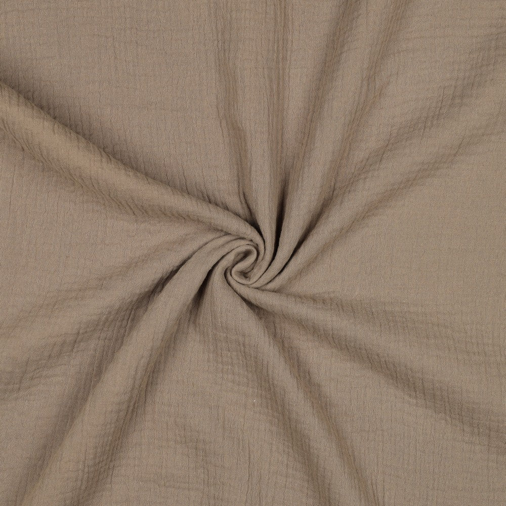 Muslin - Cotton - Double gauze - Taupe - 59.009 - Image 2