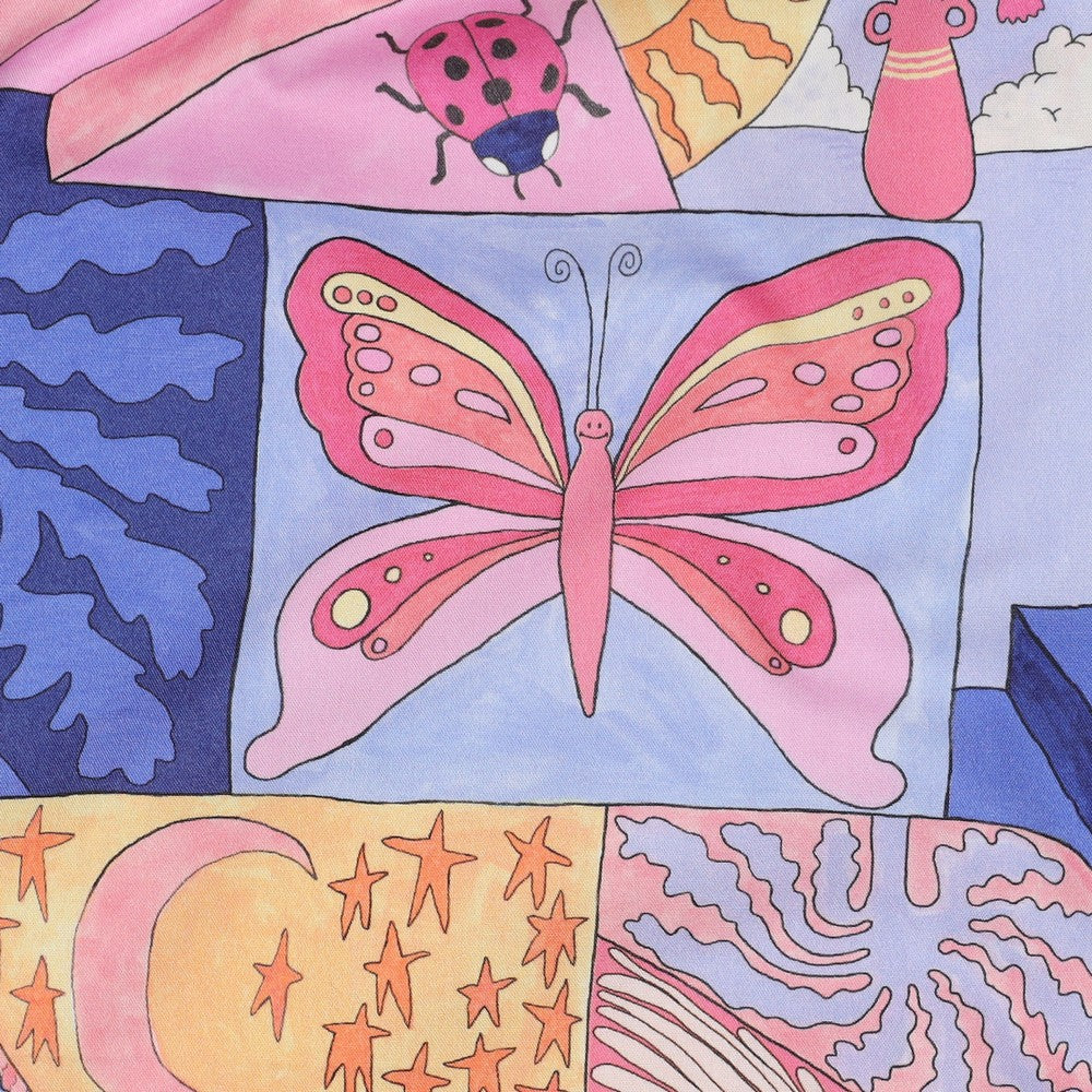 Nerida Hansen - Cotton - Fine popline - Little creatures - Sky blue - 013 - Image 3