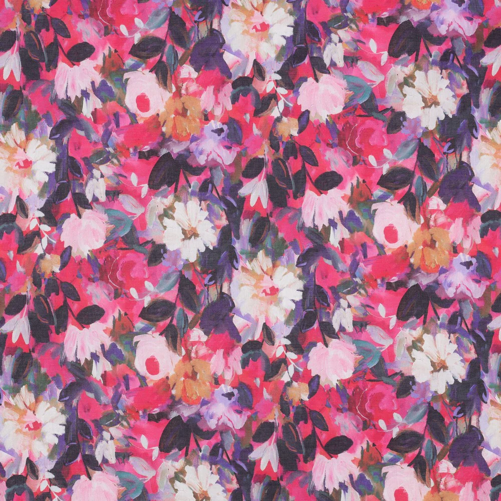 Nerida Hansen - Cotton - Voile - Fuchsia - 001 - Image 4