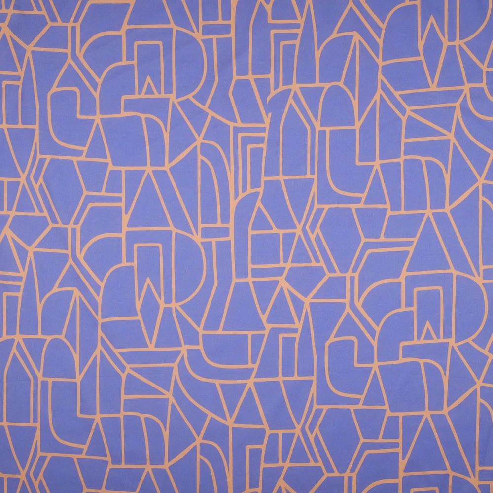 Nerida Hansen - Cotton - Voile - Town - Blue - 053 - Image 2