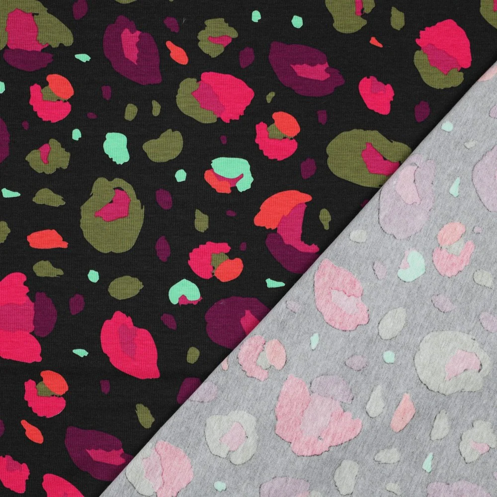 Nerida Hansen - Jersey Gots - Animal - Viscose - Jet Black - Image 4
