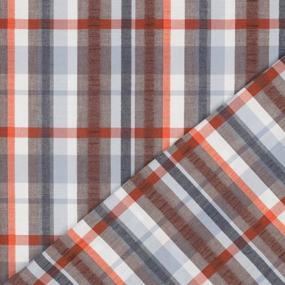 Patterned BĂ€ckebolja - Cotton - Searsucker - Plaid - Blue - Image 4