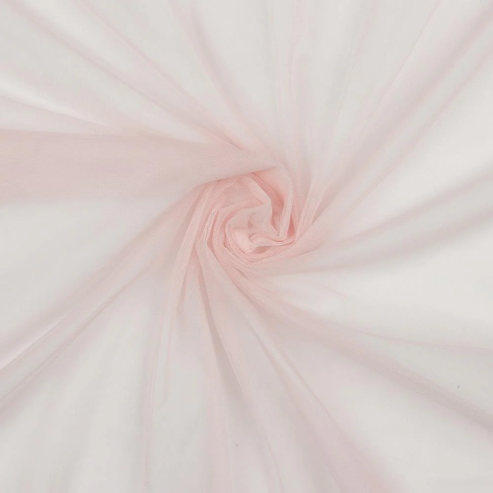 Royal Tule - Tulle - Polyester - Light Stretch - Rose - Image 4
