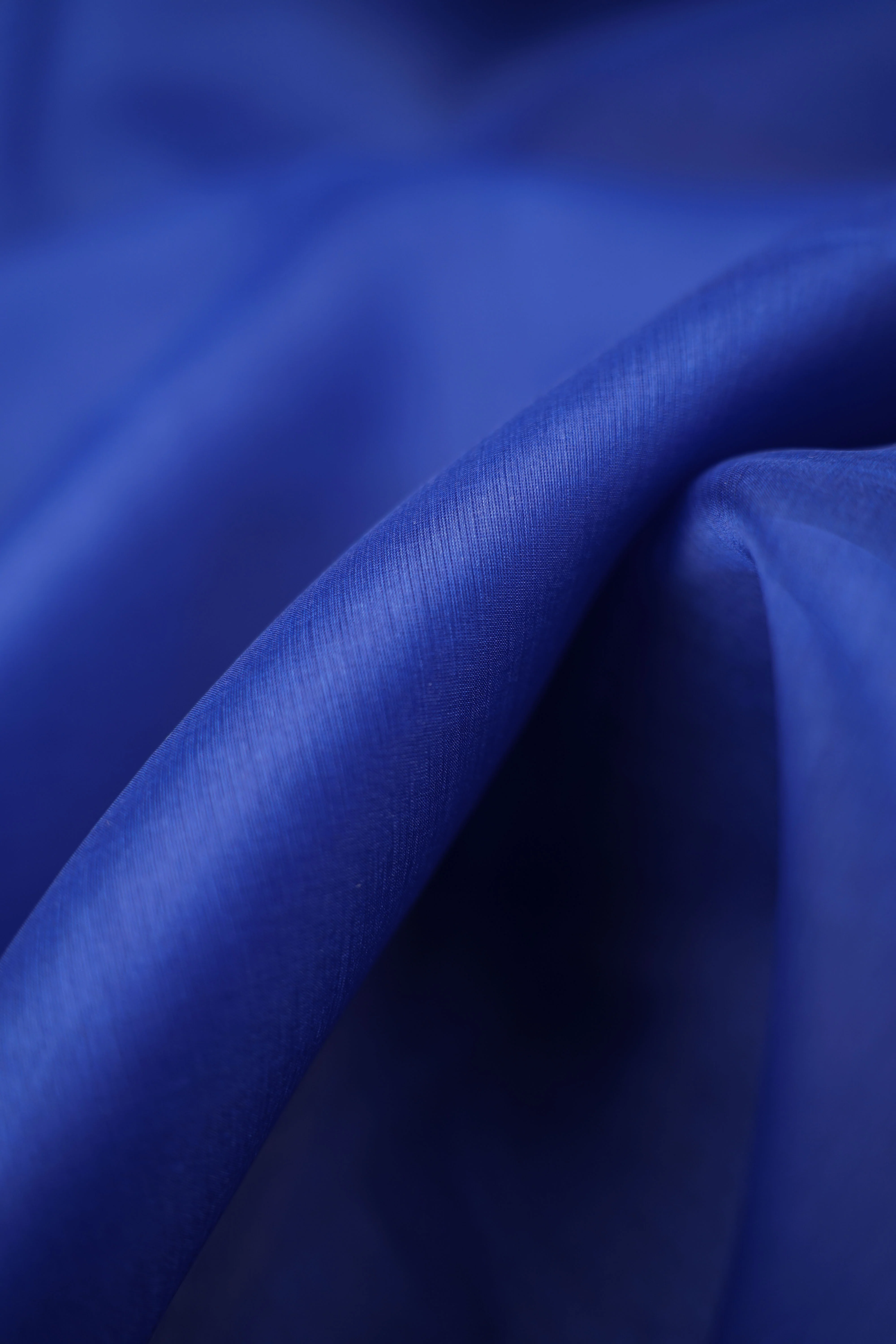 Silk - Organza - Fine thread - Royal blue - 5670 - Image 4