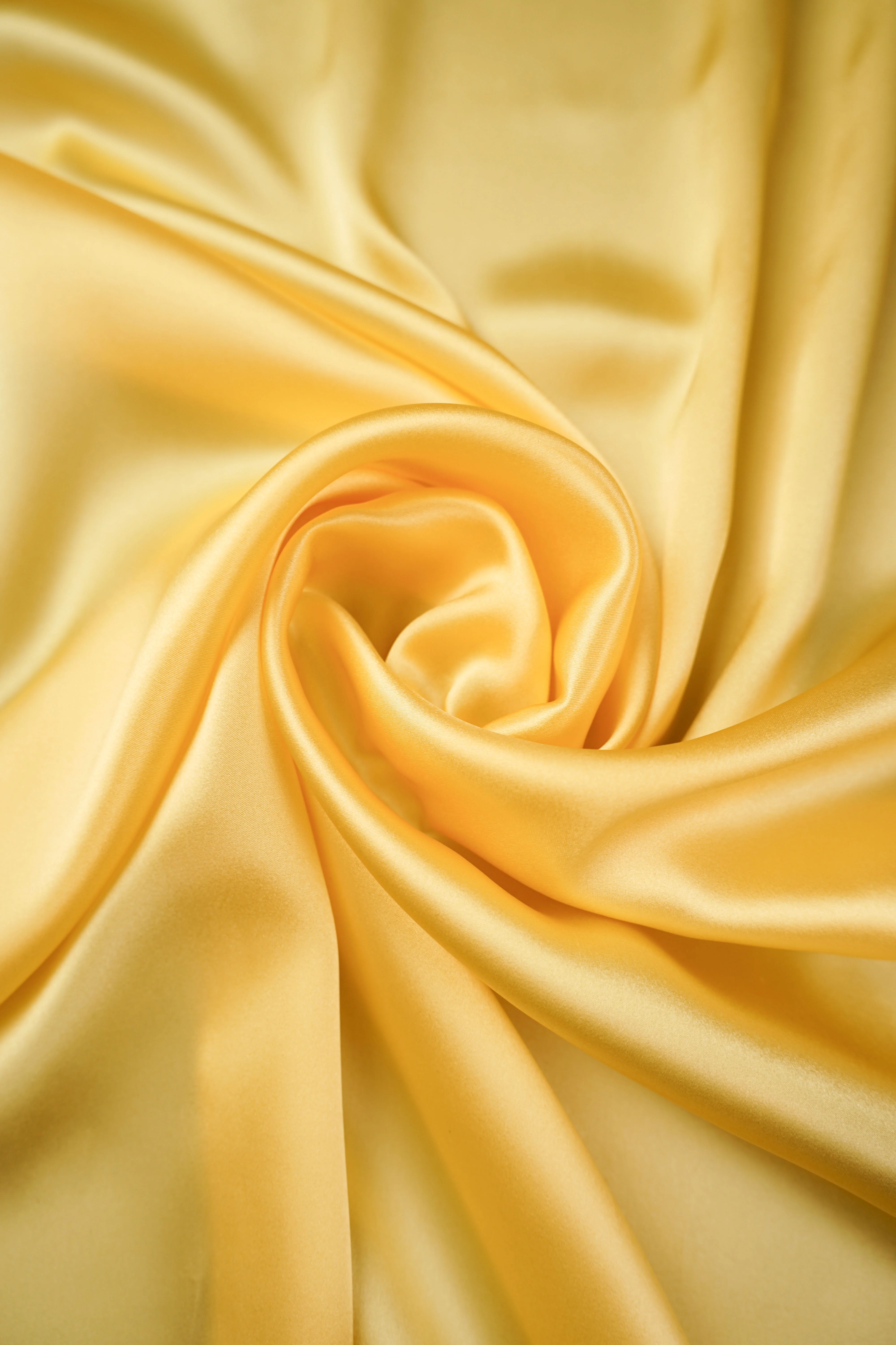 Silk Satin - Satin - Silk - Yellow - Fg1205 - Image 6