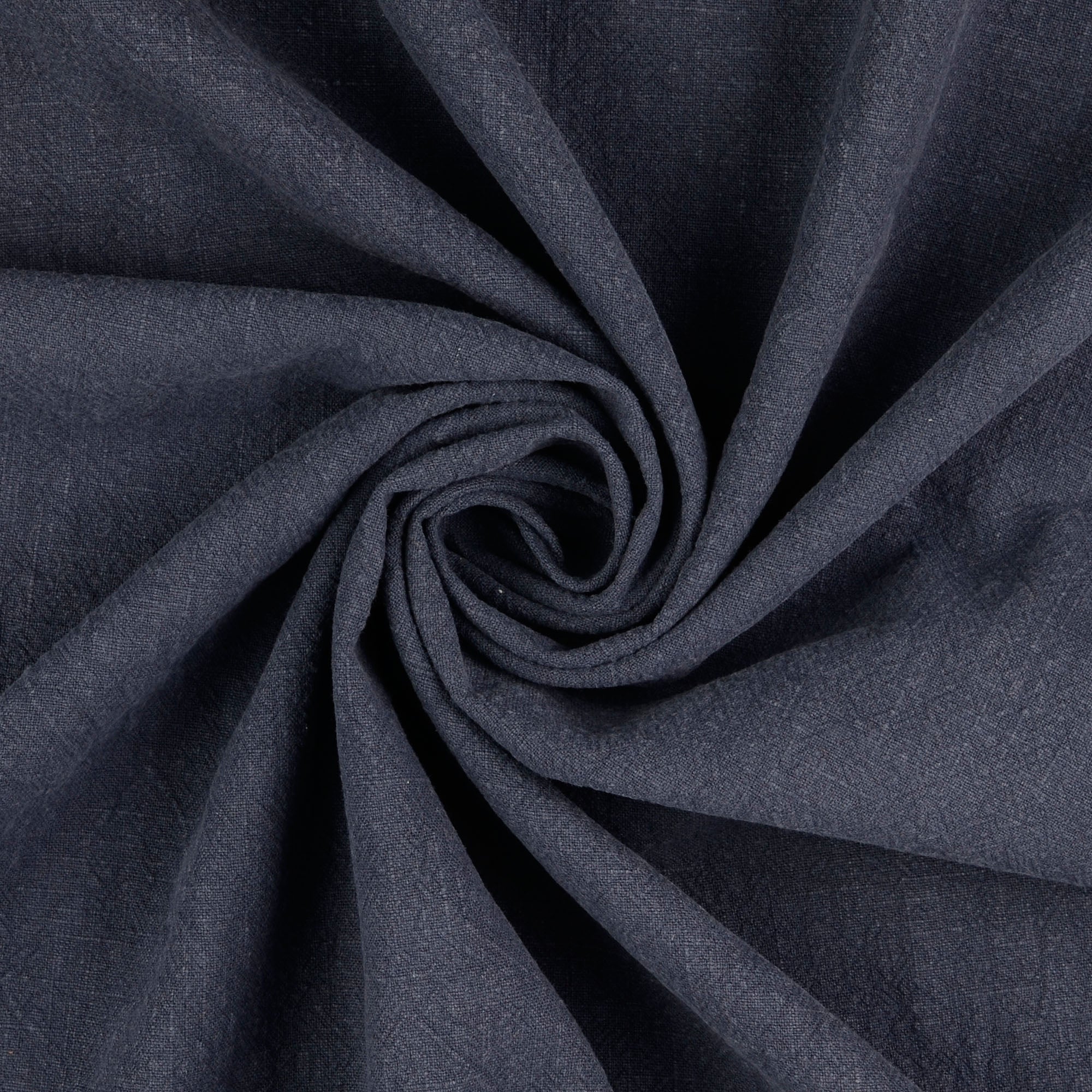 Stonewashed - Linen - 255g - Navy - 5026