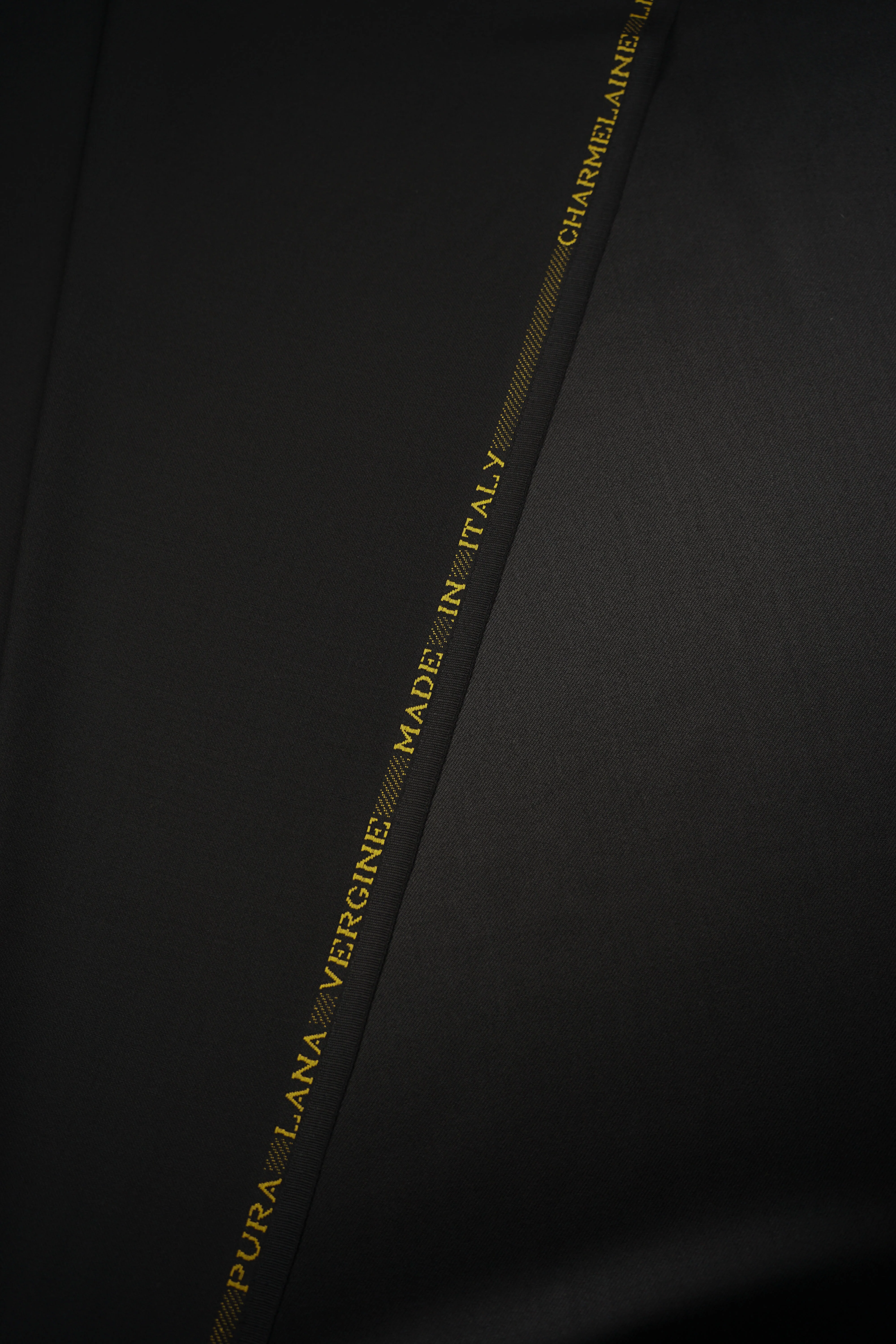 Suit wool - Italy - Luxury - Charmelaine - Twill - Black - BLK - Image 7