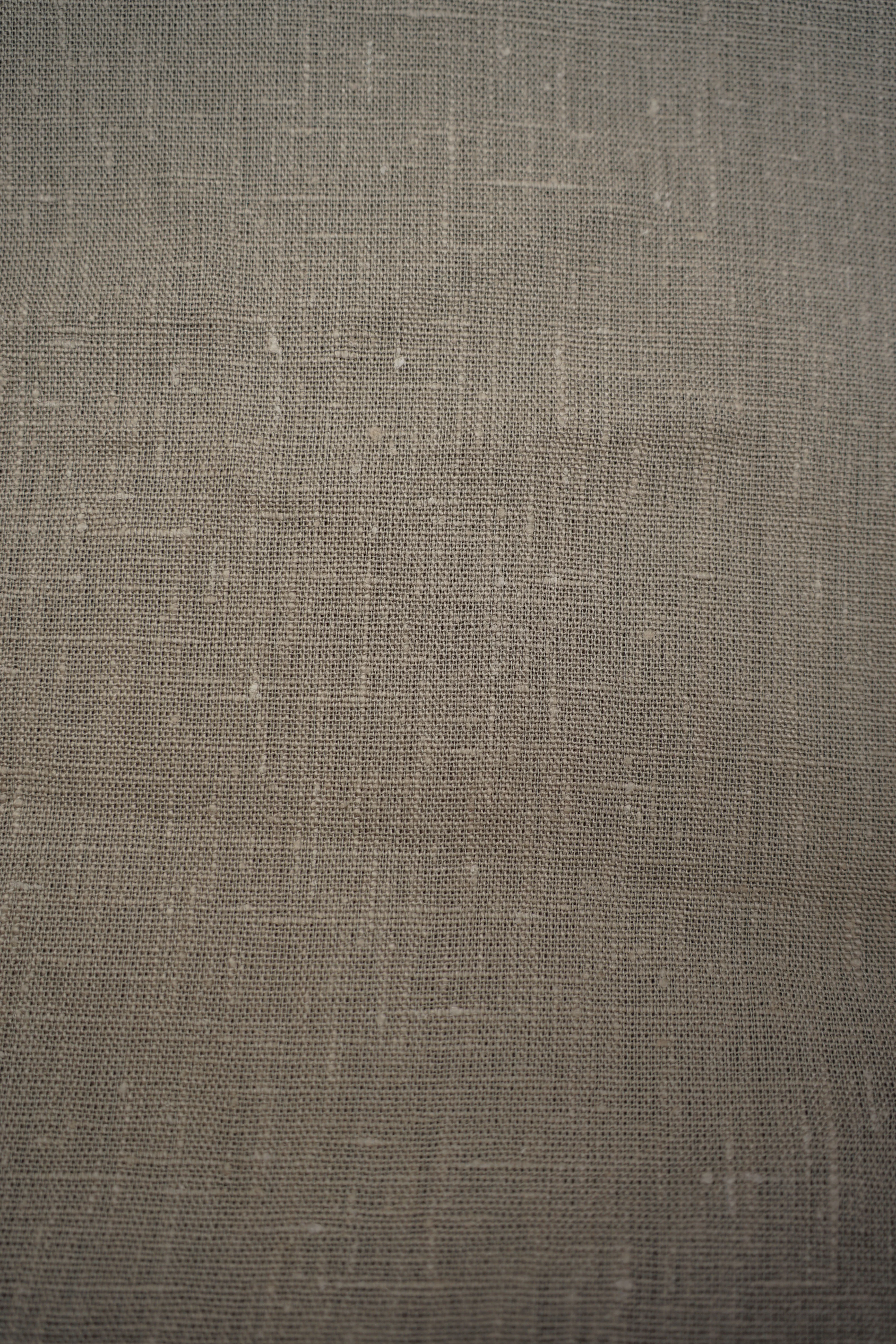 Textured linen fabric - Gray - 0250 - Image 3