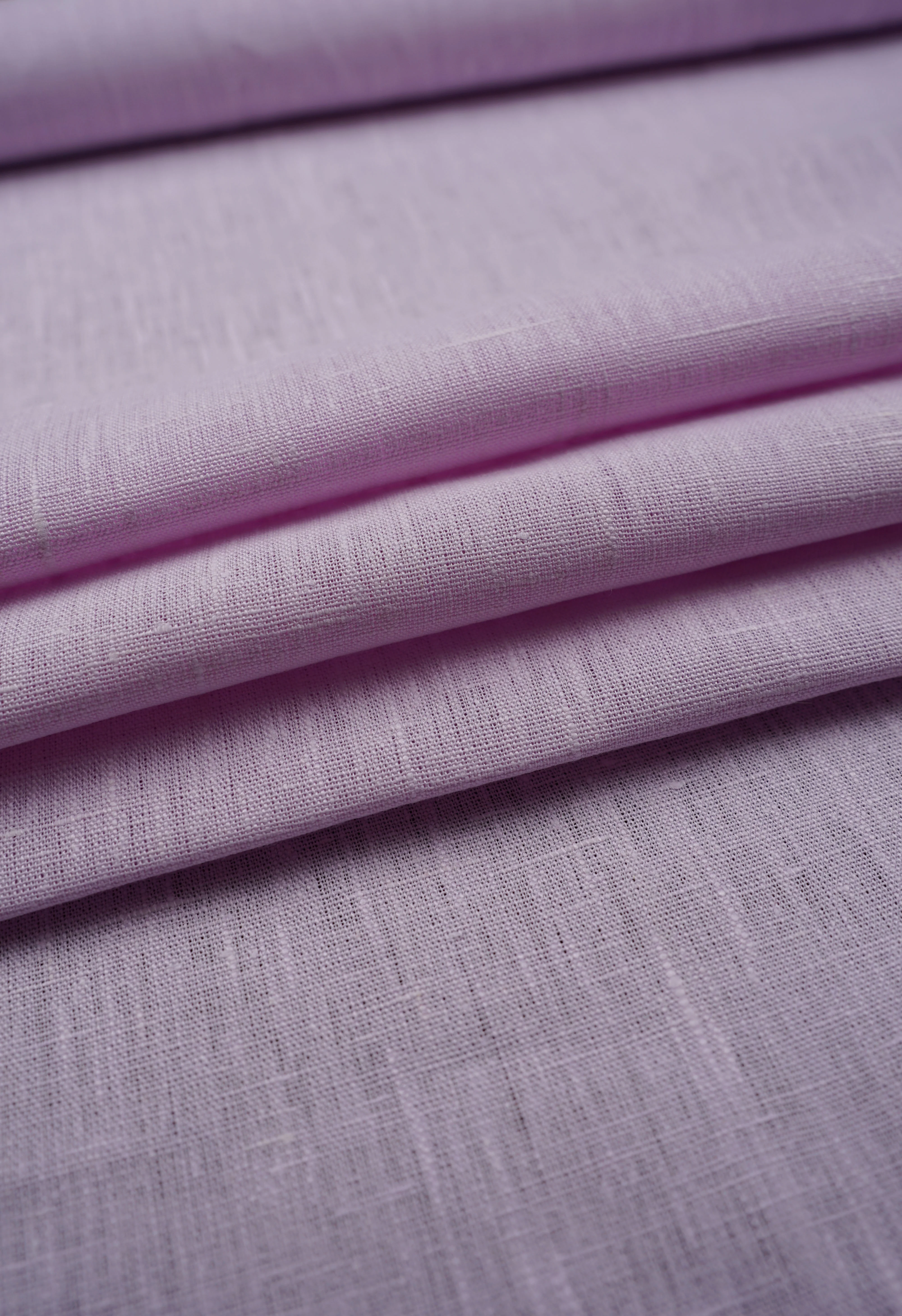 Textured linen fabric - Pink - 0160 - Image 2