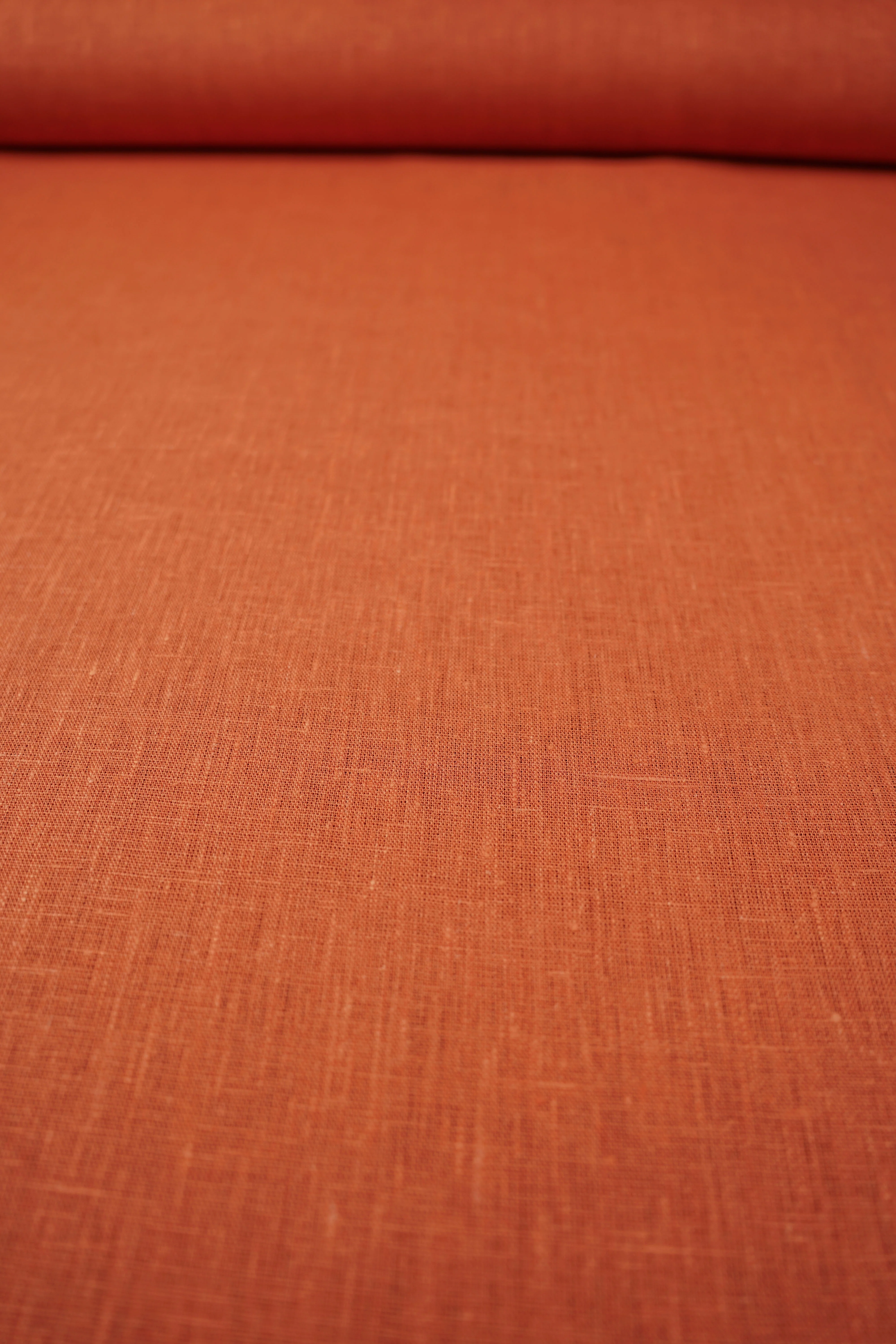 Textured linen fabric - Rust - 381 - Image 4
