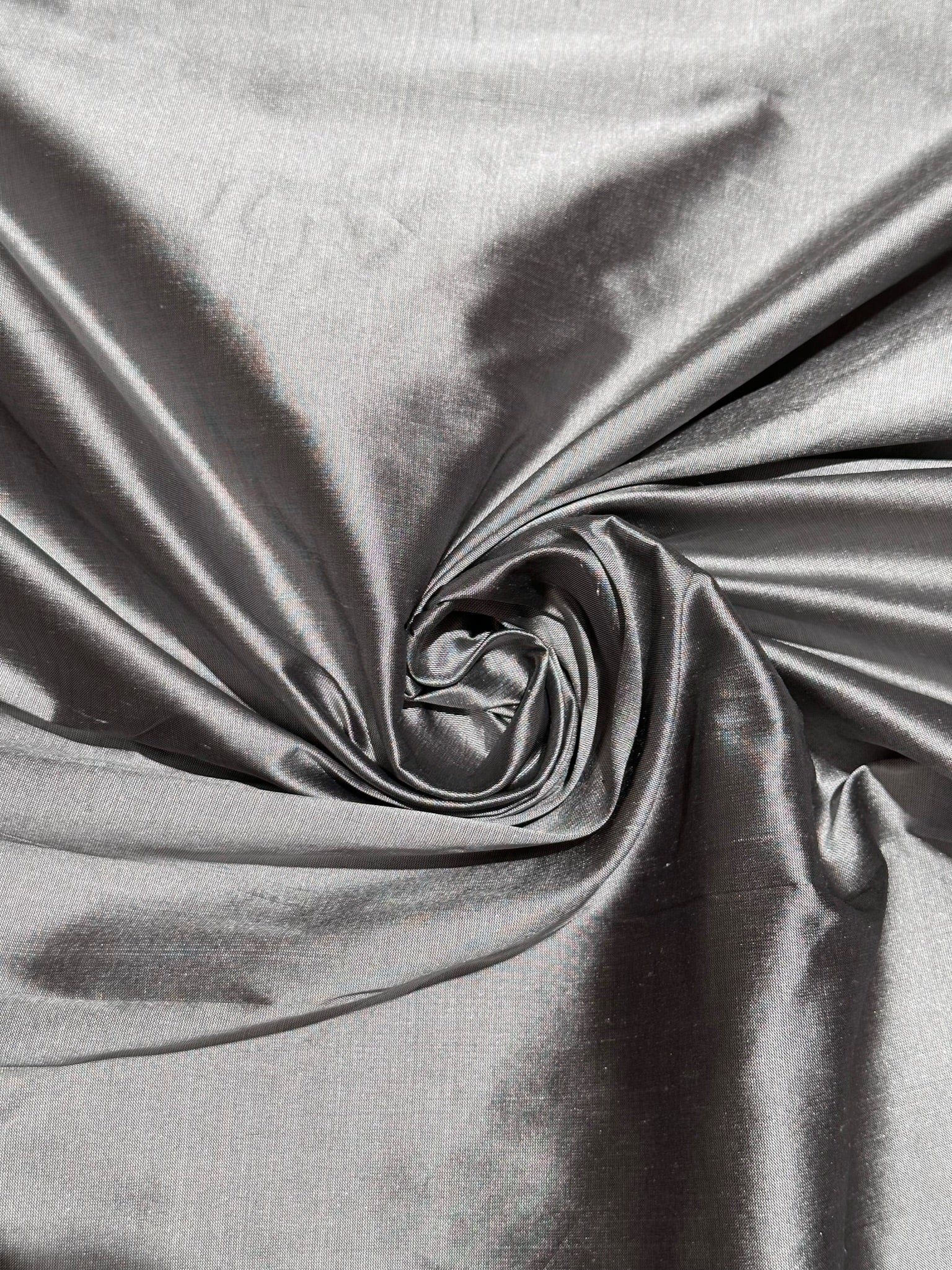 Thai silk - Light Grey - Image 2