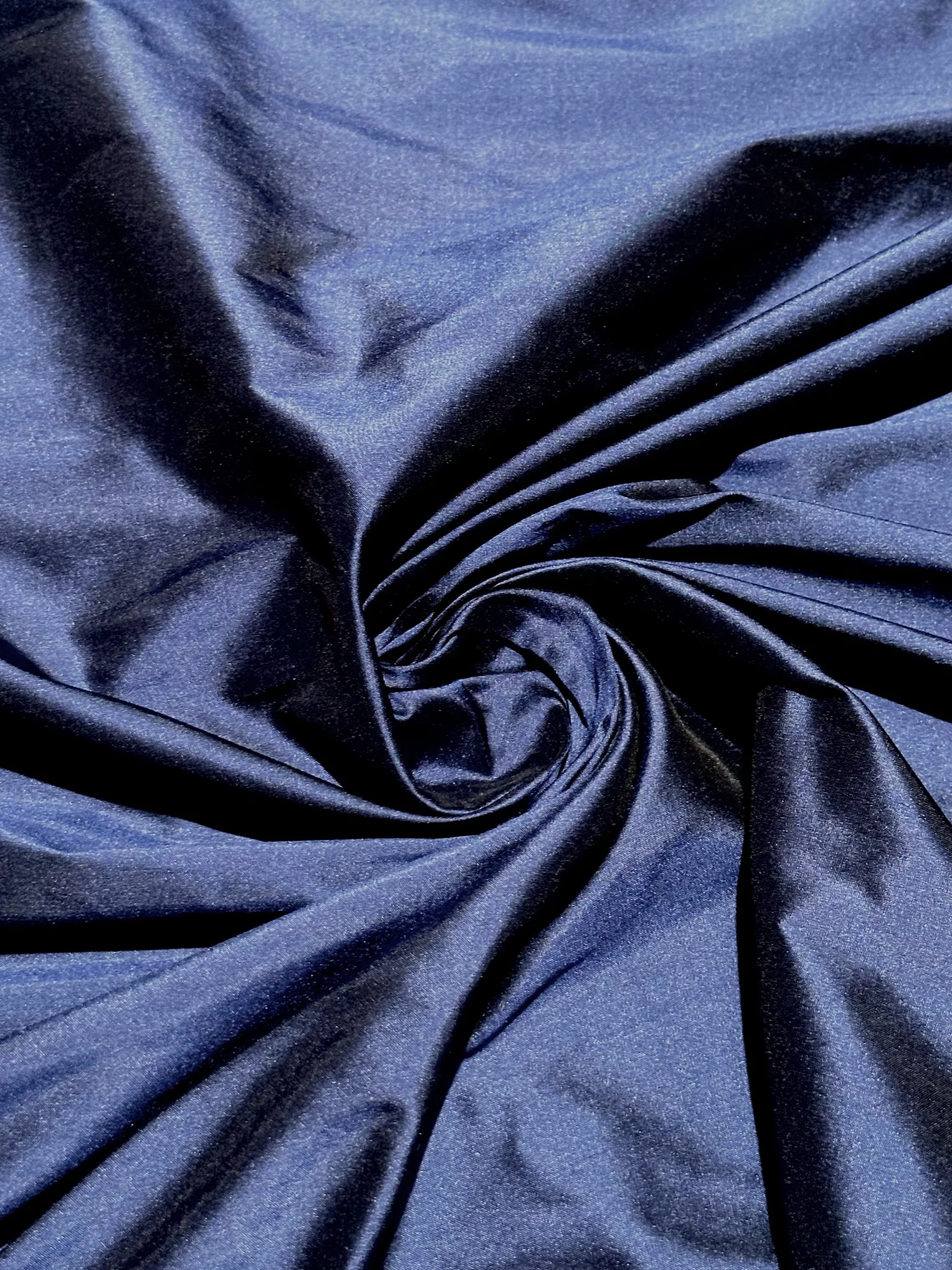 Thai silk - Navy - Image 2