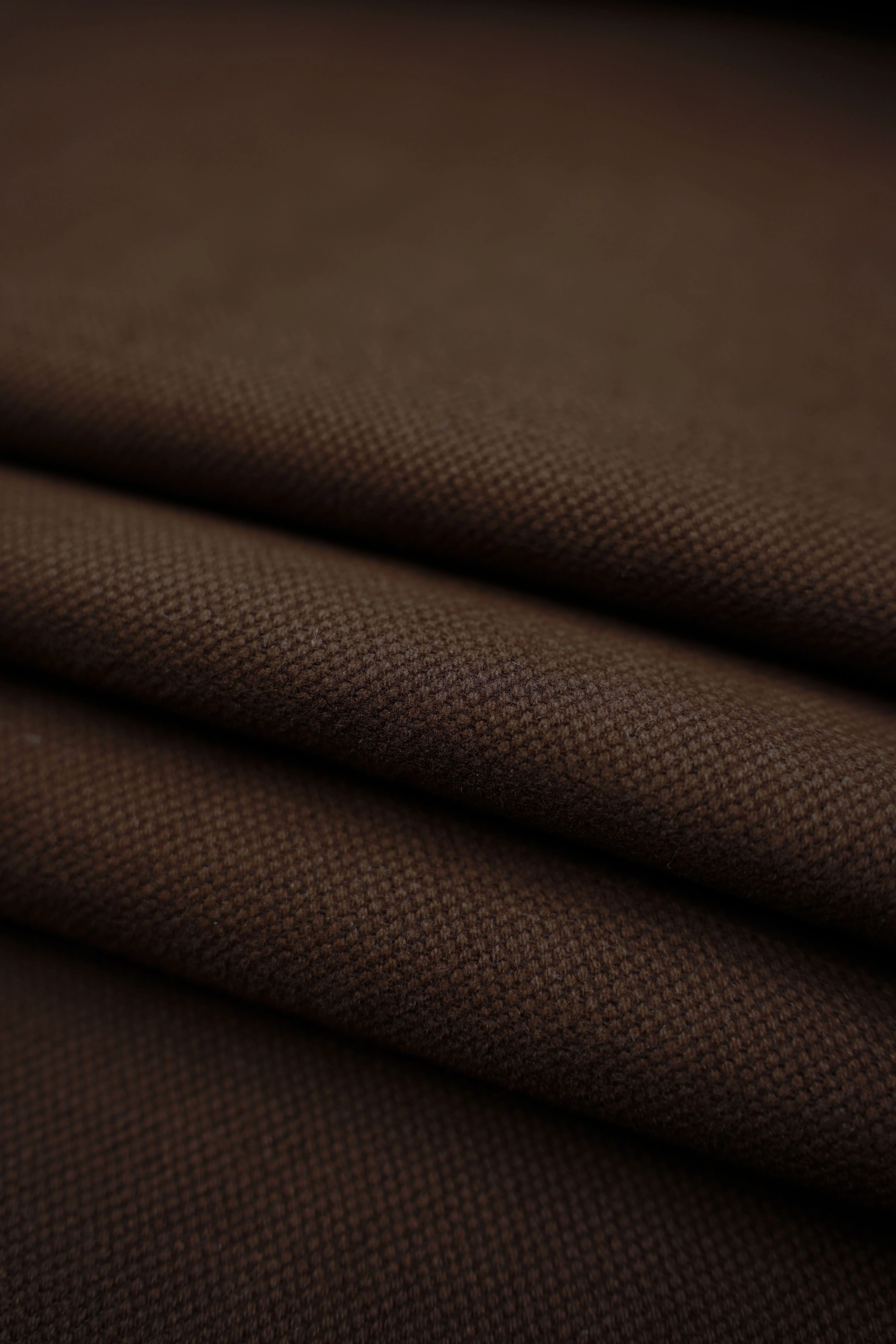 Upholstery fabric - Colin - Plain - Linen, Cotton - MD 29,000 - Brown - fg16 - Image 2