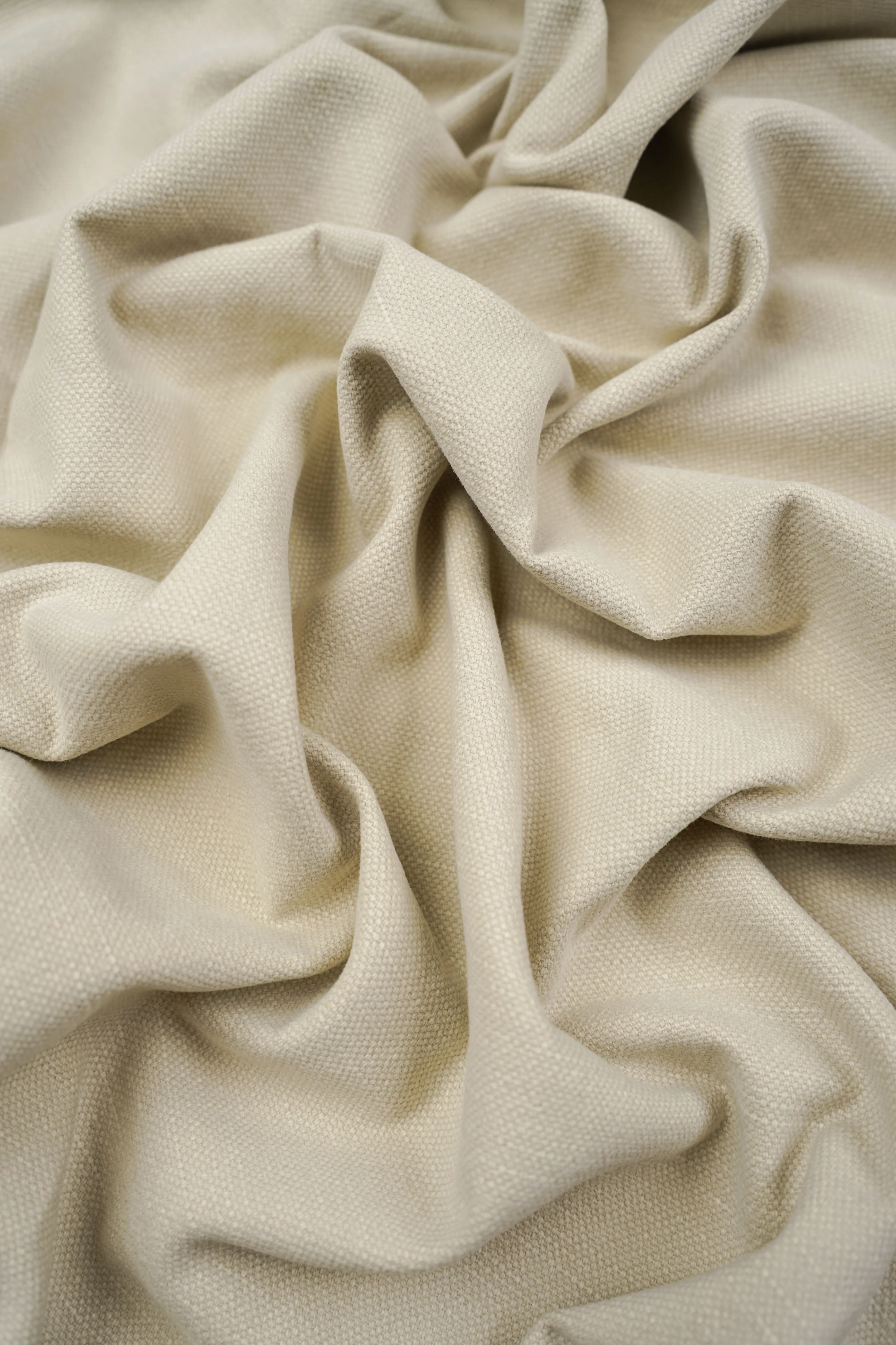 Upholstery fabric - Colin - Plain - Linen, Cotton - MD 29,000 - Light beige - fg41