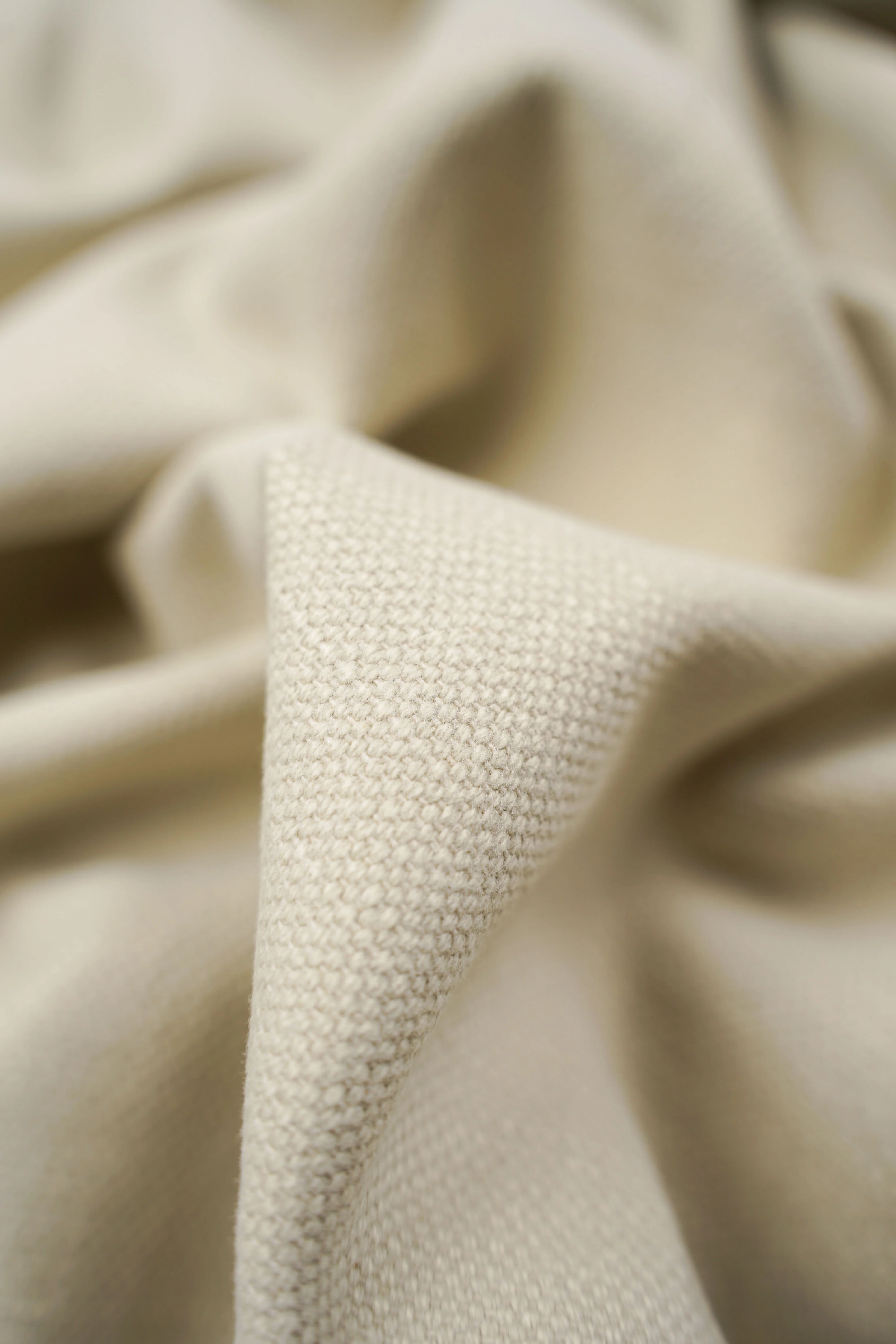 Upholstery fabric - Colin - Plain - Linen, Cotton - MD 29,000 - Light beige - fg41 - Image 3