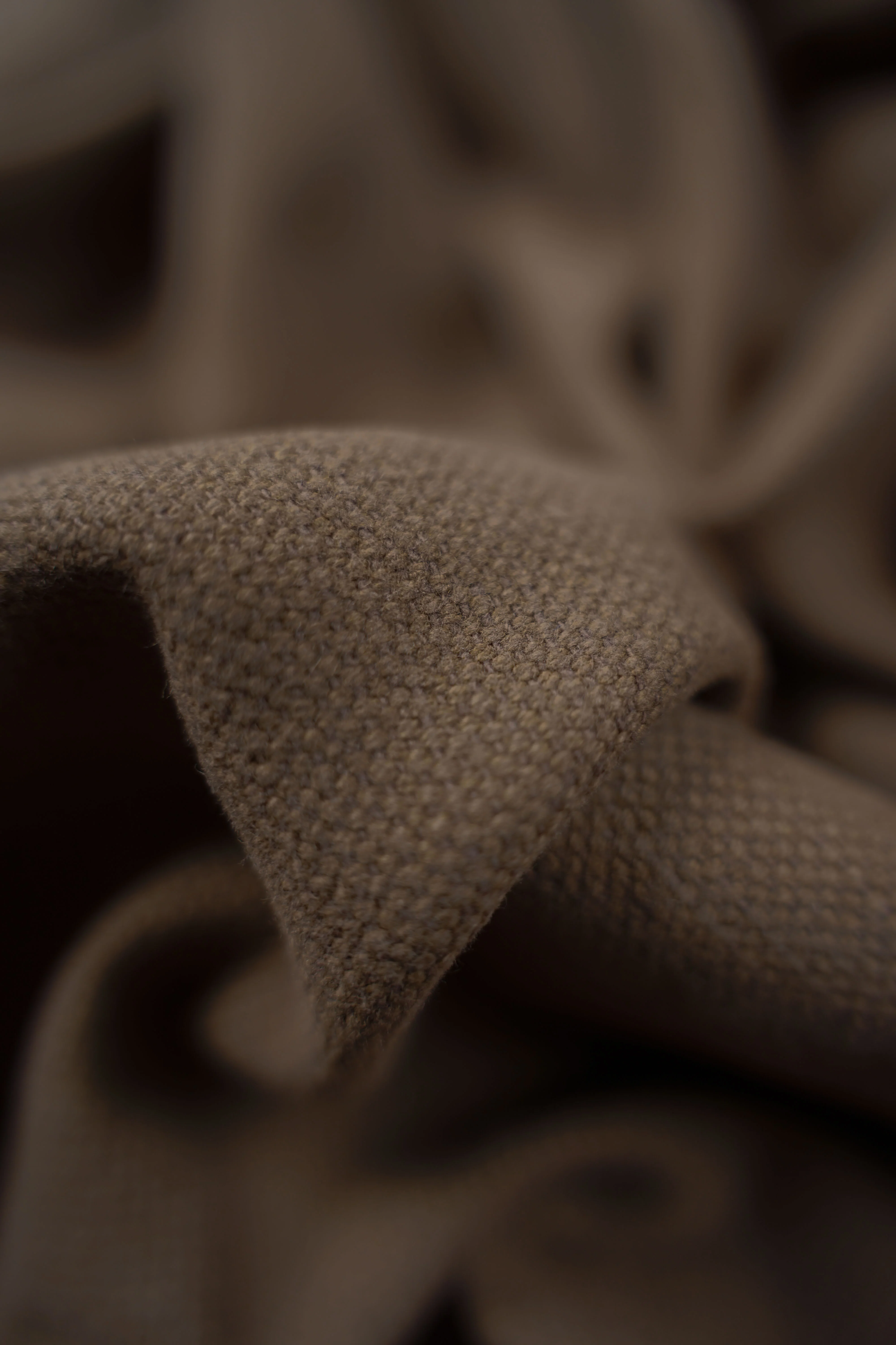 Upholstery fabric - Colin - Plain - Linen, Cotton - MD 29,000 - Light brown - fg12 - Image 3