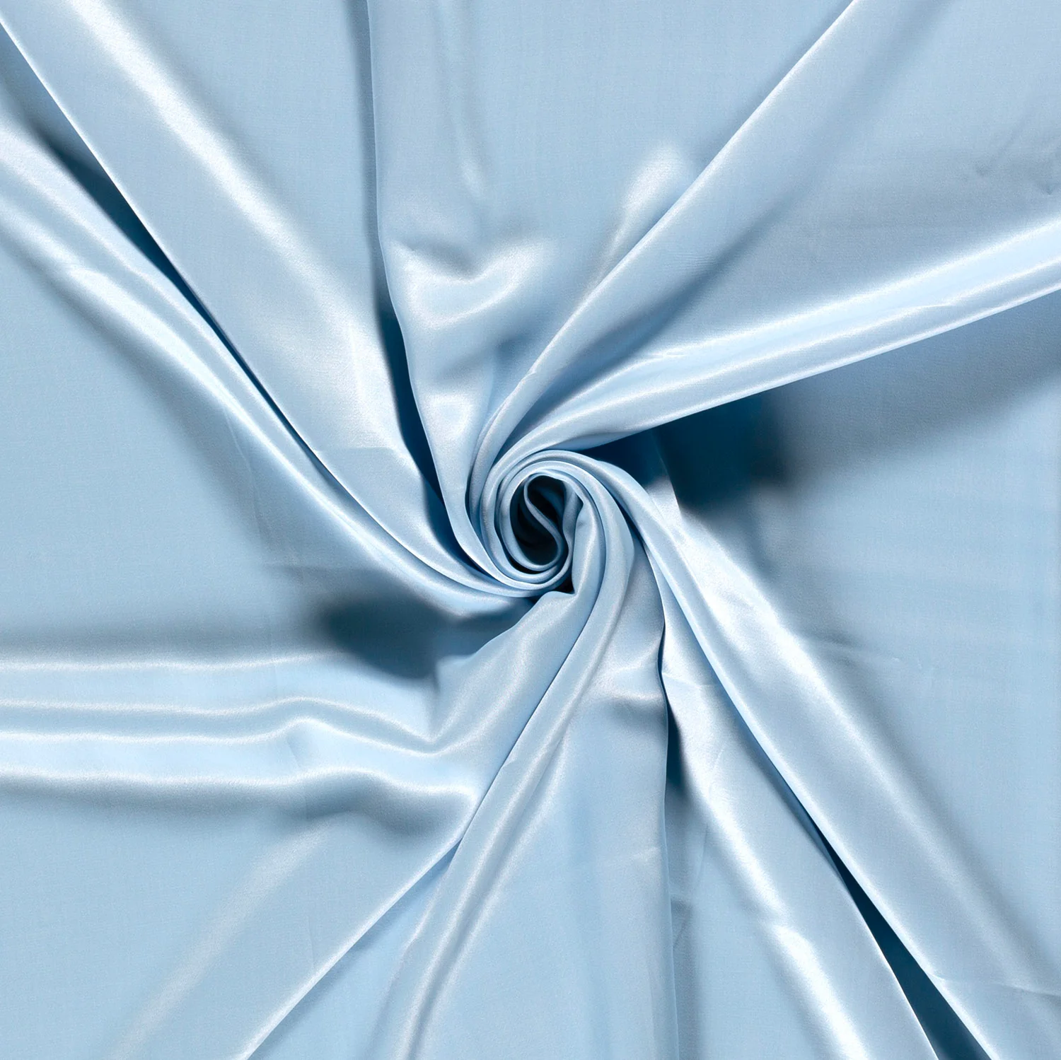 Viscose - Satin - Beautiful fall - Luster - Baby blue - 003 - Image 3