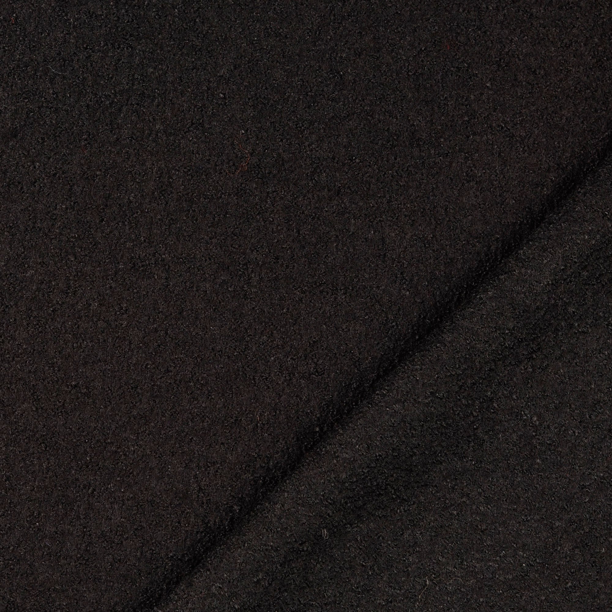 Wool bouclé - Black - 5001 - Image 3